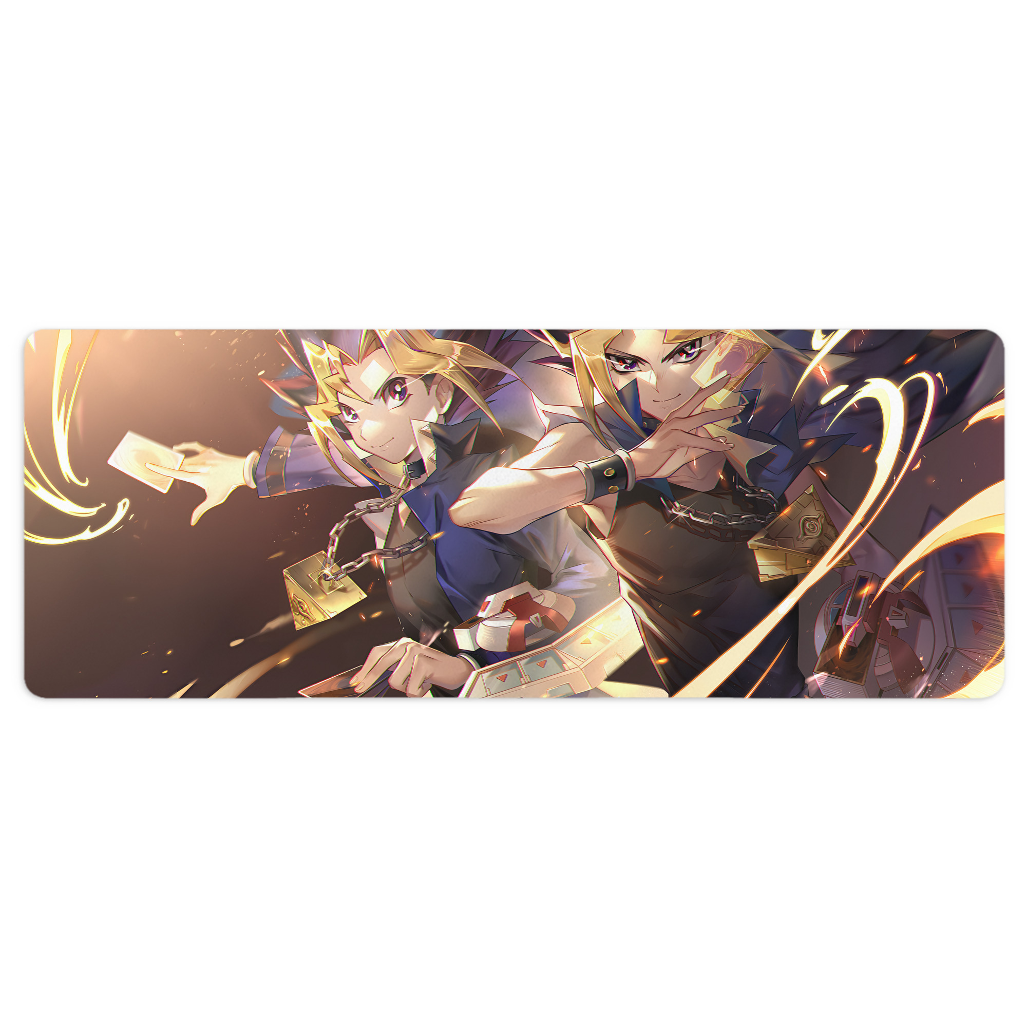 （画像用） 遊☆戯☆王 Yu-Gi-Oh! ステッチ加工 大判デスクマット／滑り止めマウスパッド
