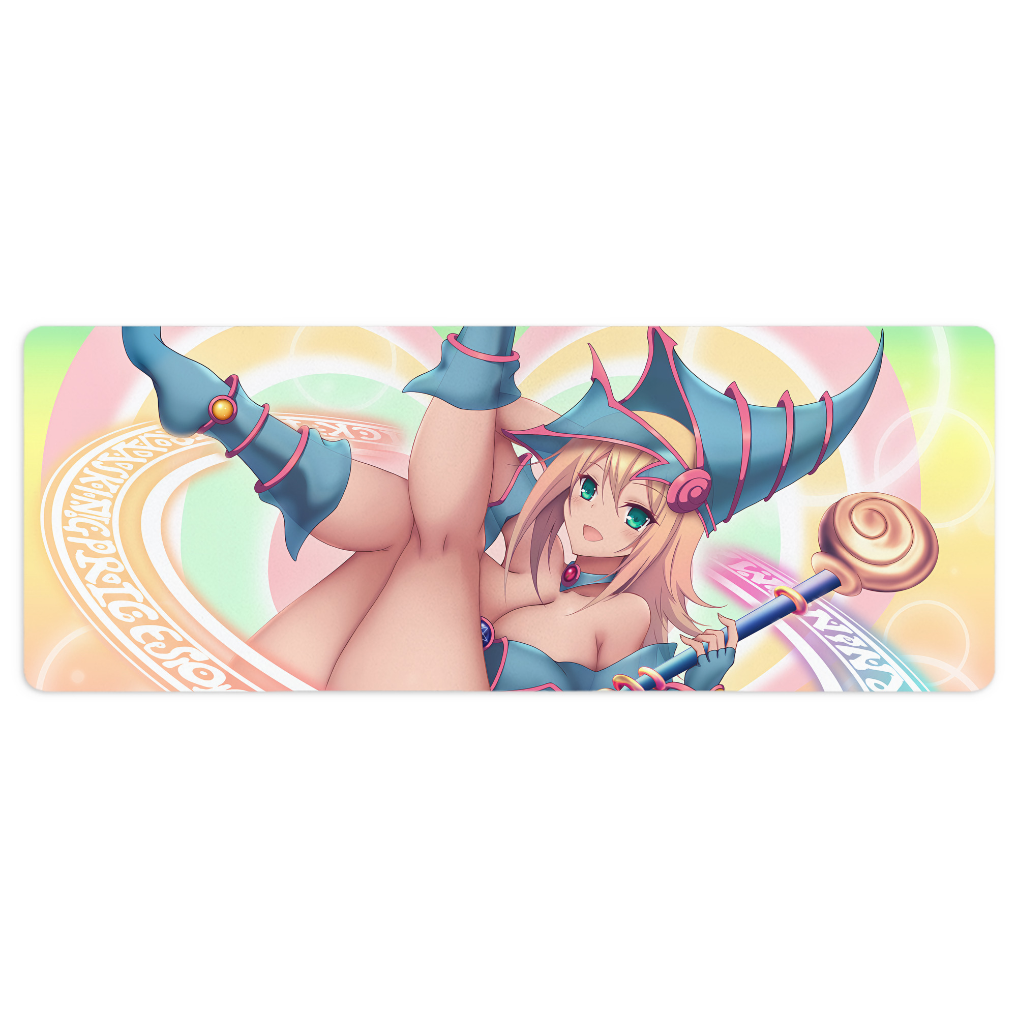 （画像用） 遊☆戯☆王 Yu-Gi-Oh! ステッチ加工 大判デスクマット／滑り止めマウスパッド