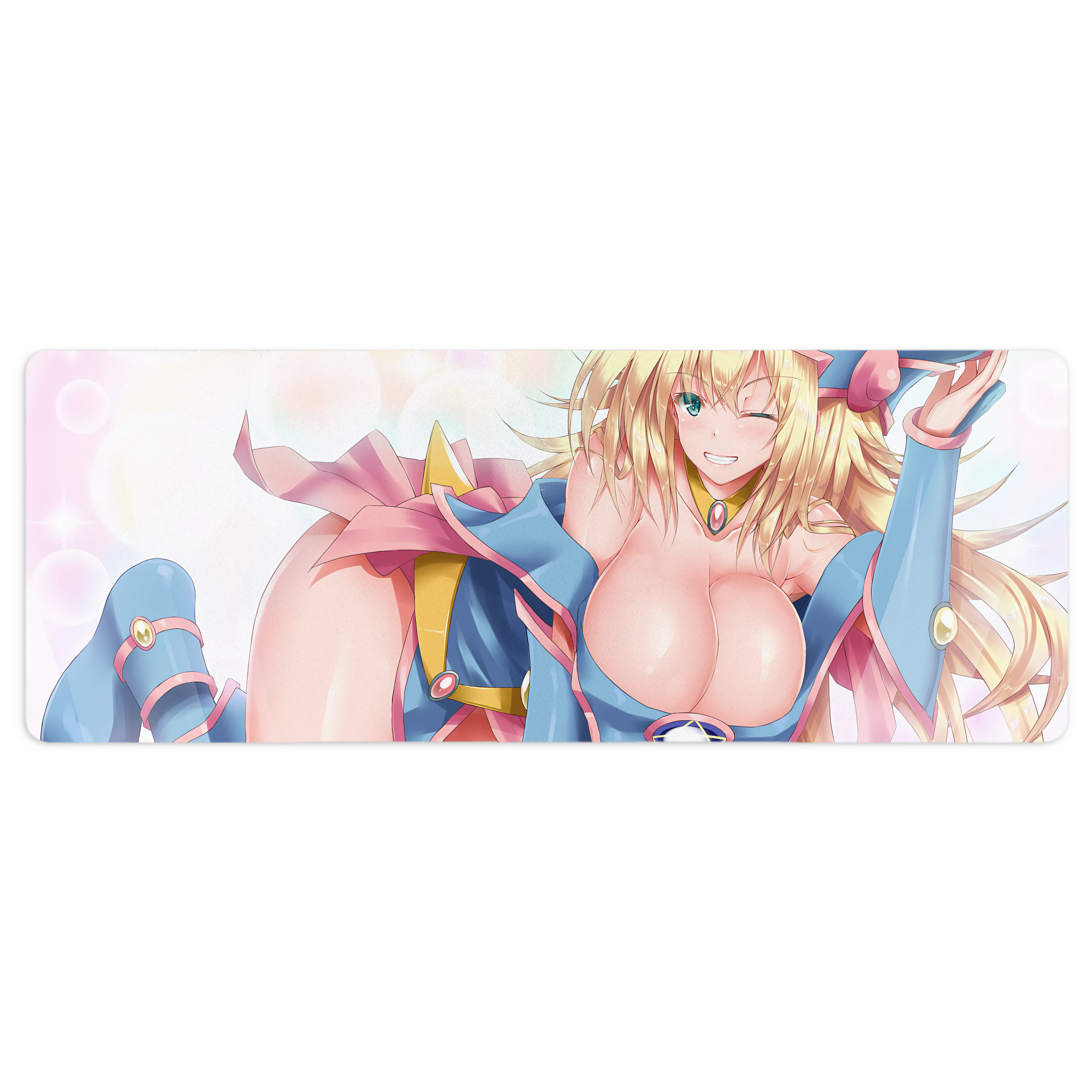 （画像用） 遊☆戯☆王 Yu-Gi-Oh! ステッチ加工 大判デスクマット／滑り止めマウスパッド