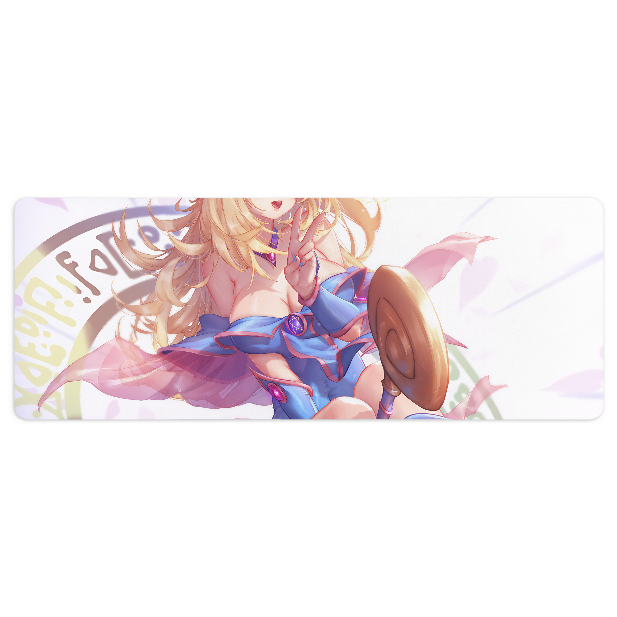 （画像用） 遊☆戯☆王 Yu-Gi-Oh! ステッチ加工 大判デスクマット／滑り止めマウスパッド
