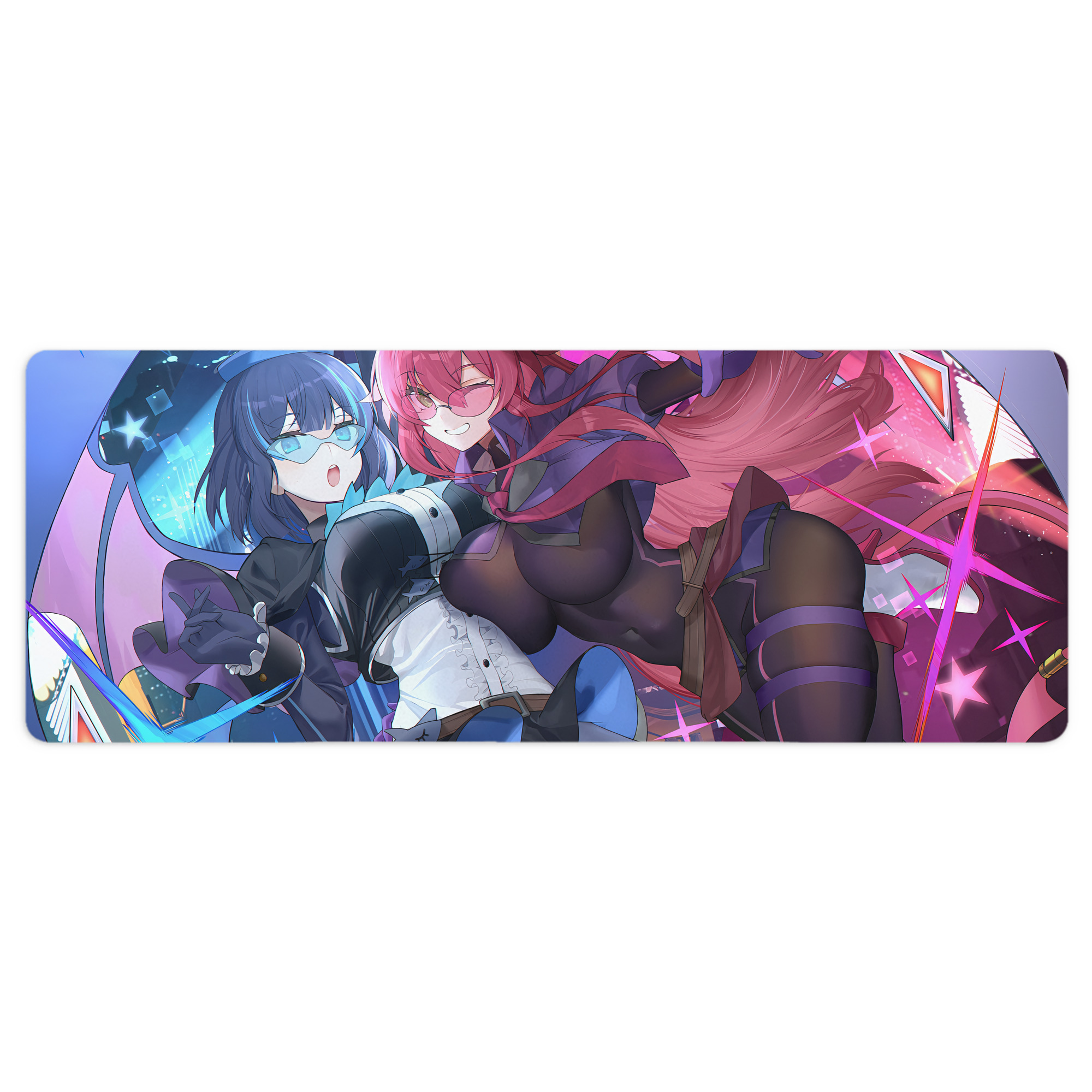 （画像用） 遊☆戯☆王 Yu-Gi-Oh! ステッチ加工 大判デスクマット／滑り止めマウスパッド