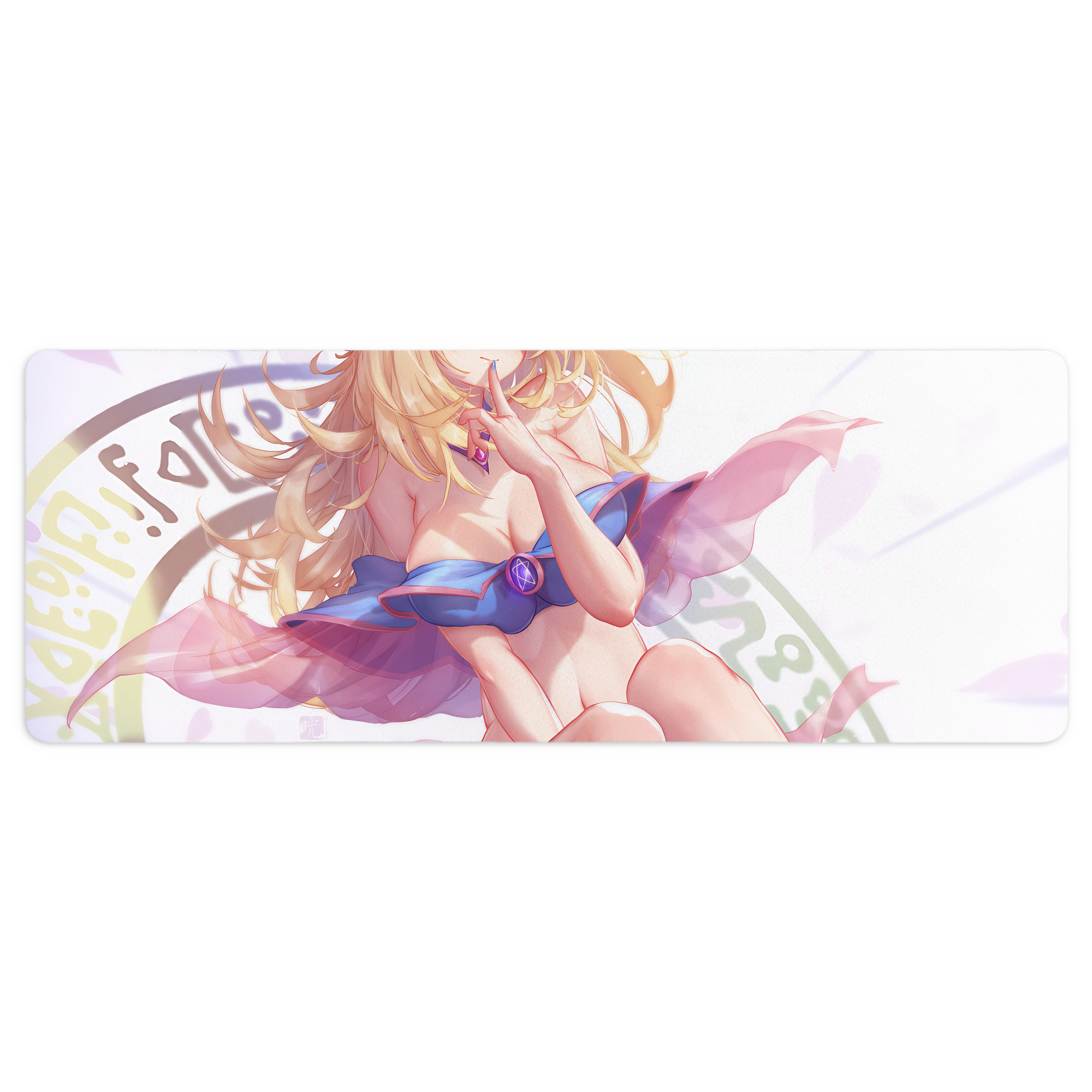 （画像用） 遊☆戯☆王 Yu-Gi-Oh! ステッチ加工 大判デスクマット／滑り止めマウスパッド