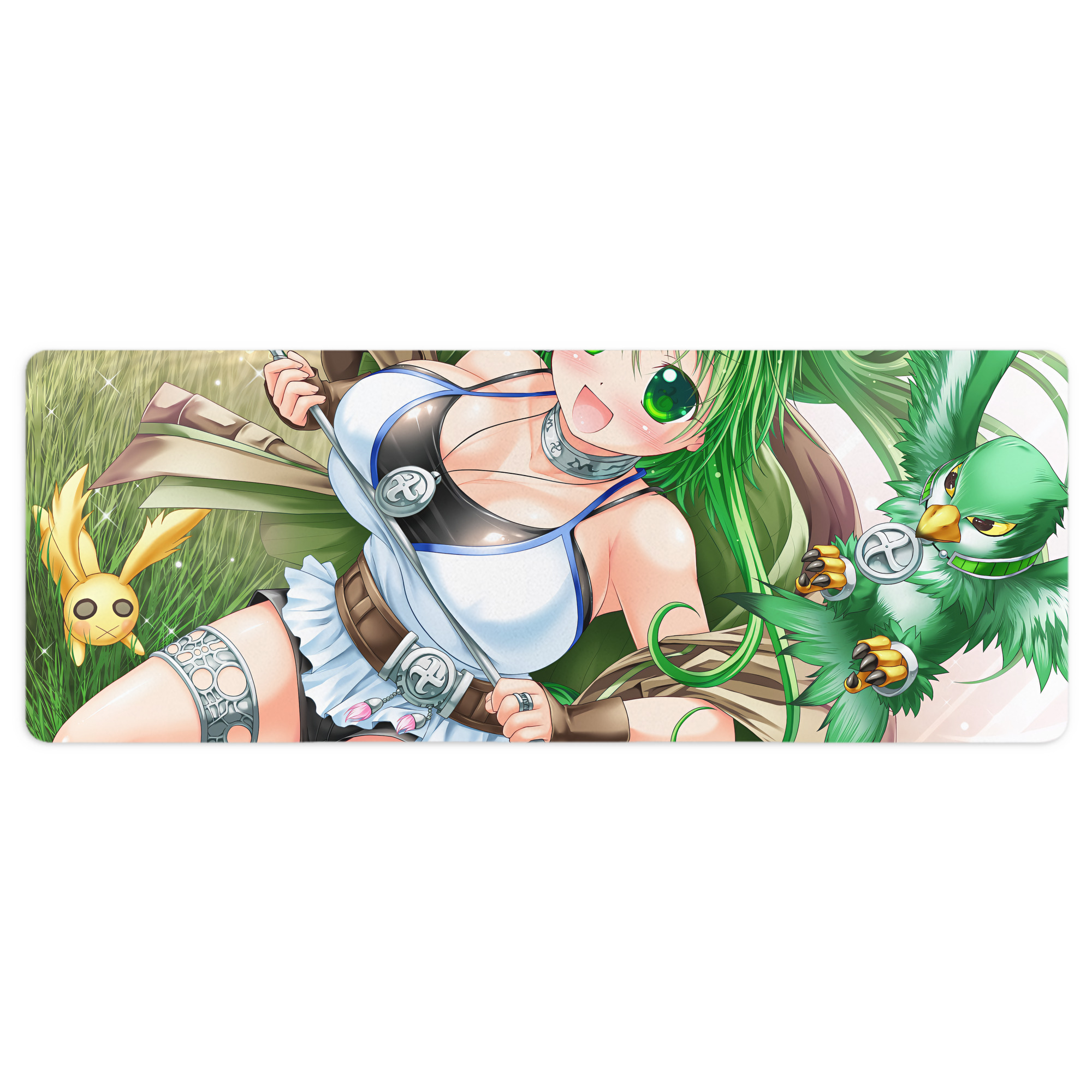 （画像用） 遊☆戯☆王 Yu-Gi-Oh! ステッチ加工 大判デスクマット／滑り止めマウスパッド