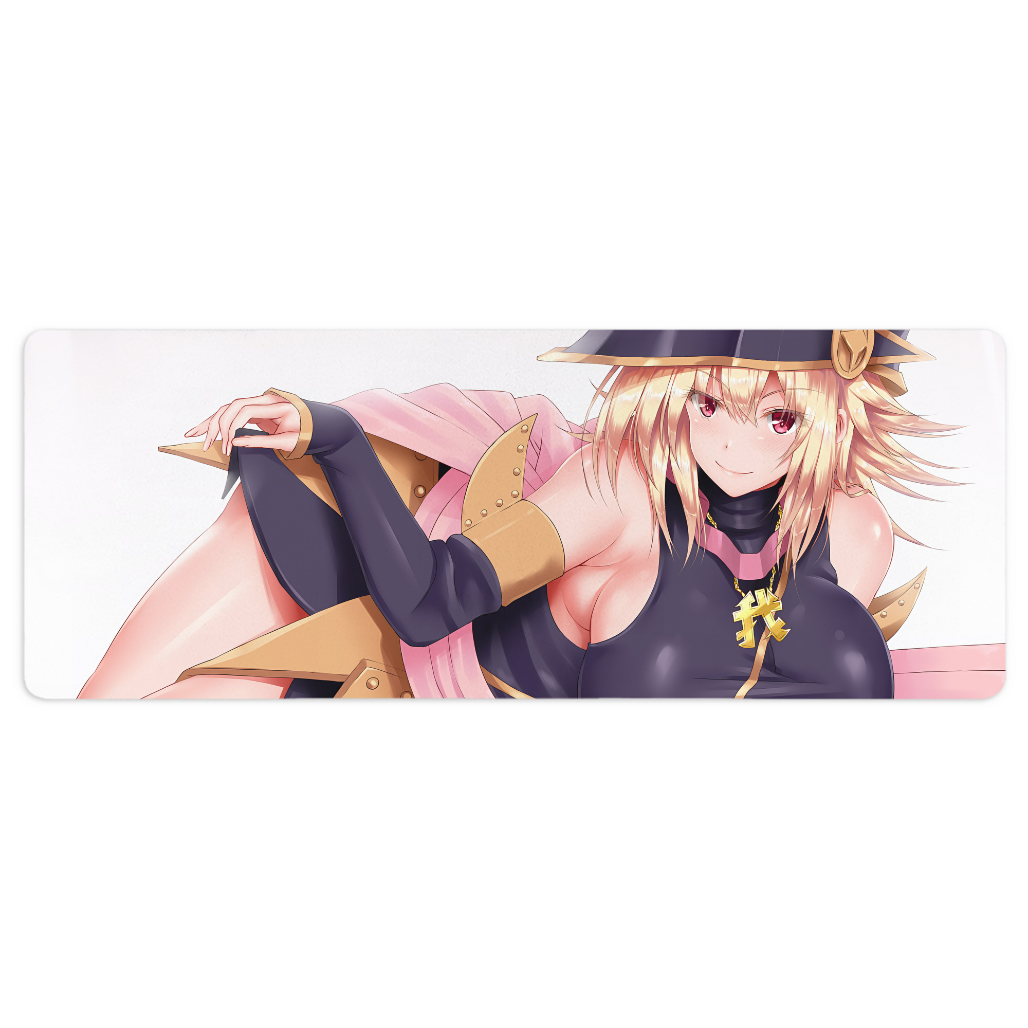 （画像用） 遊☆戯☆王 Yu-Gi-Oh! ステッチ加工 大判デスクマット／滑り止めマウスパッド