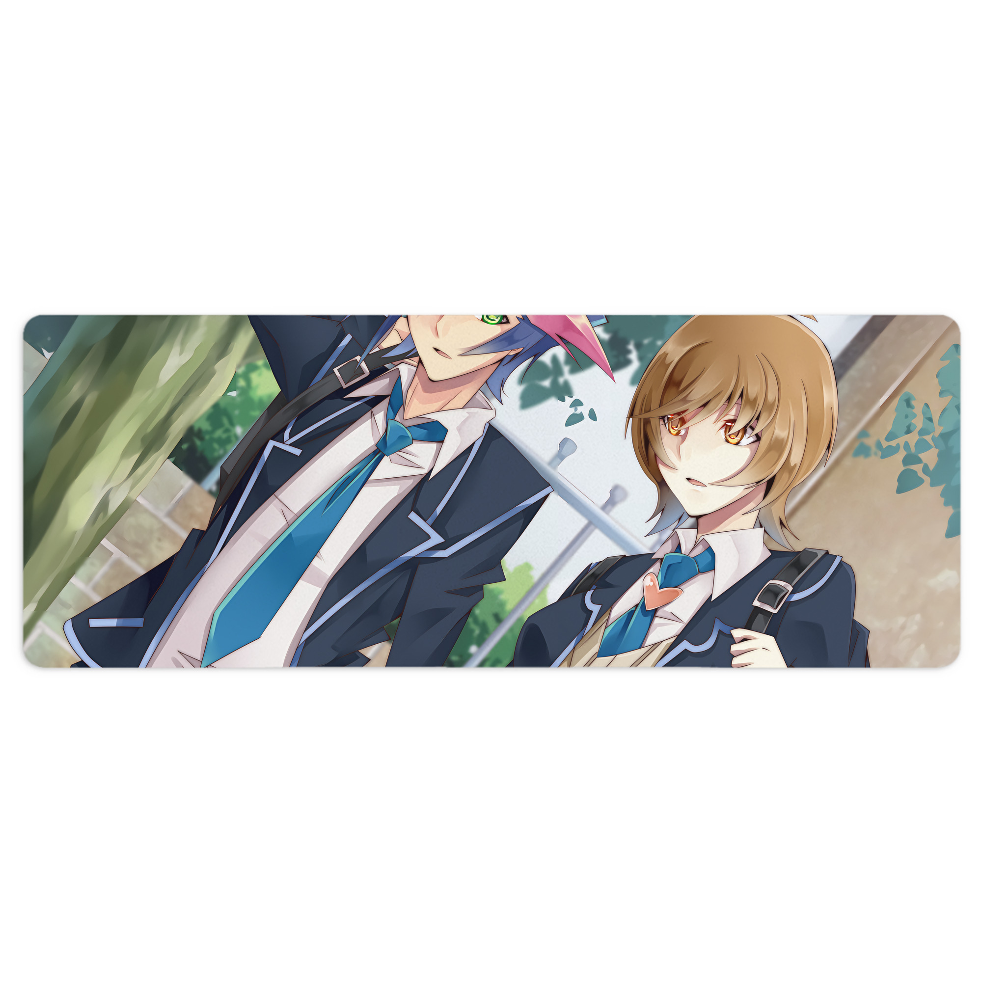 （画像用） 遊☆戯☆王 Yu-Gi-Oh! ステッチ加工 大判デスクマット／滑り止めマウスパッド