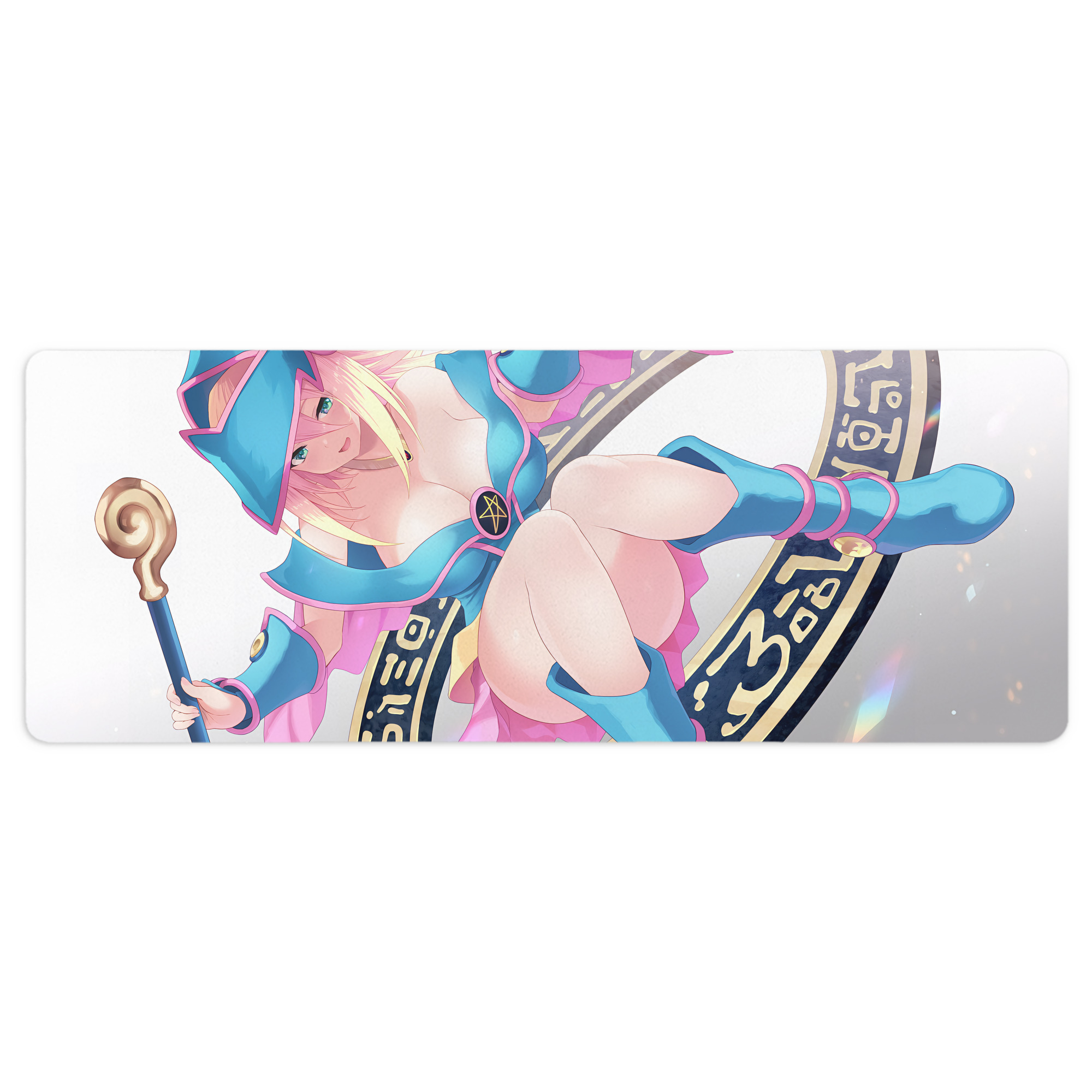 （画像用） 遊☆戯☆王 Yu-Gi-Oh! ステッチ加工 大判デスクマット／滑り止めマウスパッド