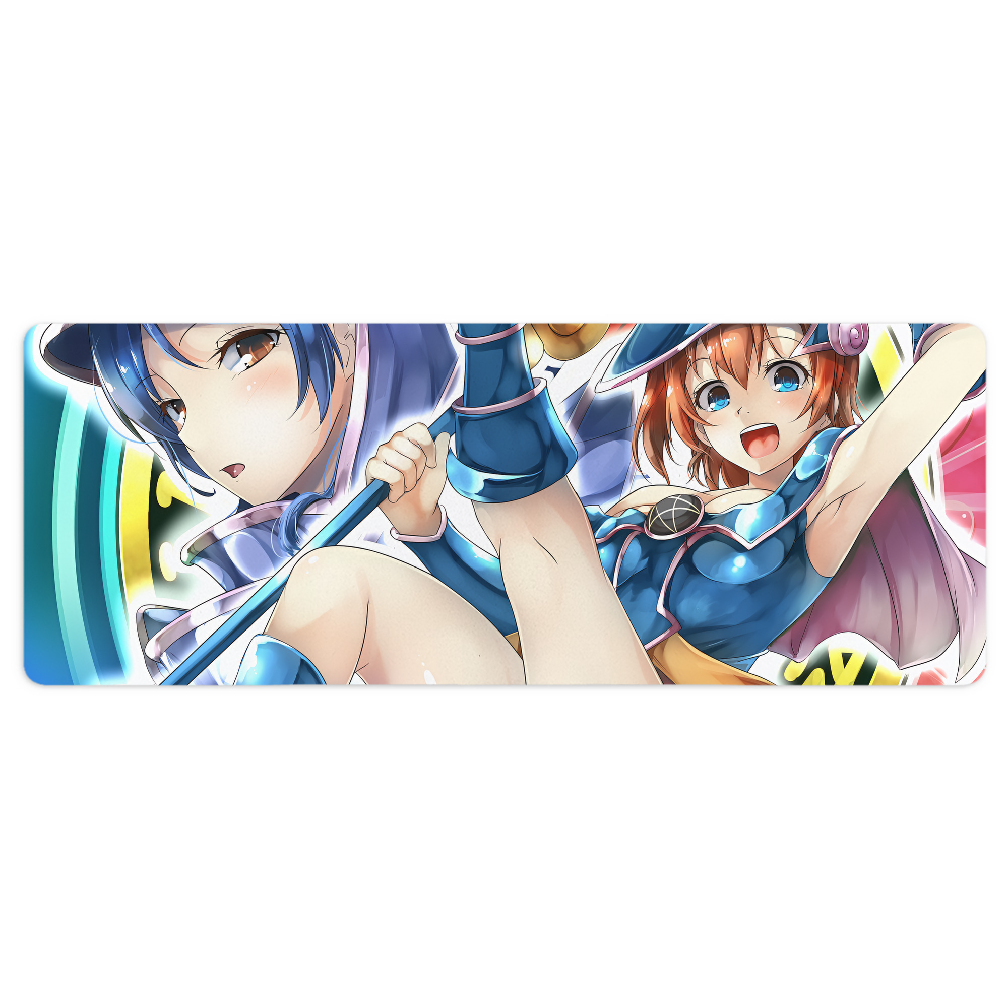 （画像用） 遊☆戯☆王 Yu-Gi-Oh! ステッチ加工 大判デスクマット／滑り止めマウスパッド