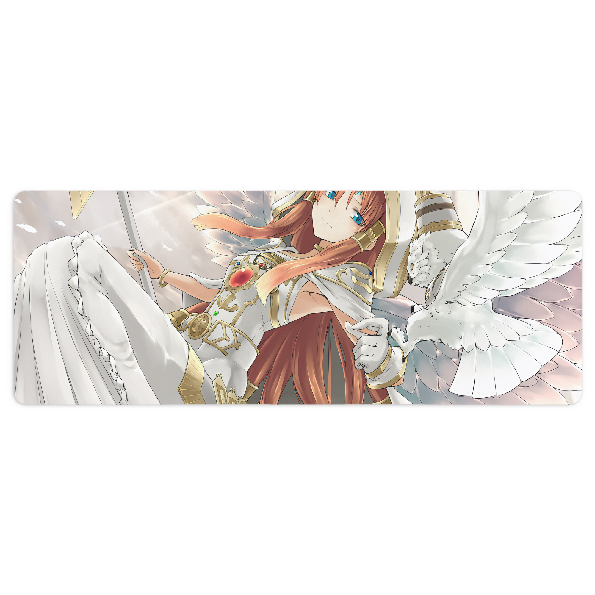 （画像用） 遊☆戯☆王 Yu-Gi-Oh! ステッチ加工 大判デスクマット／滑り止めマウスパッド
