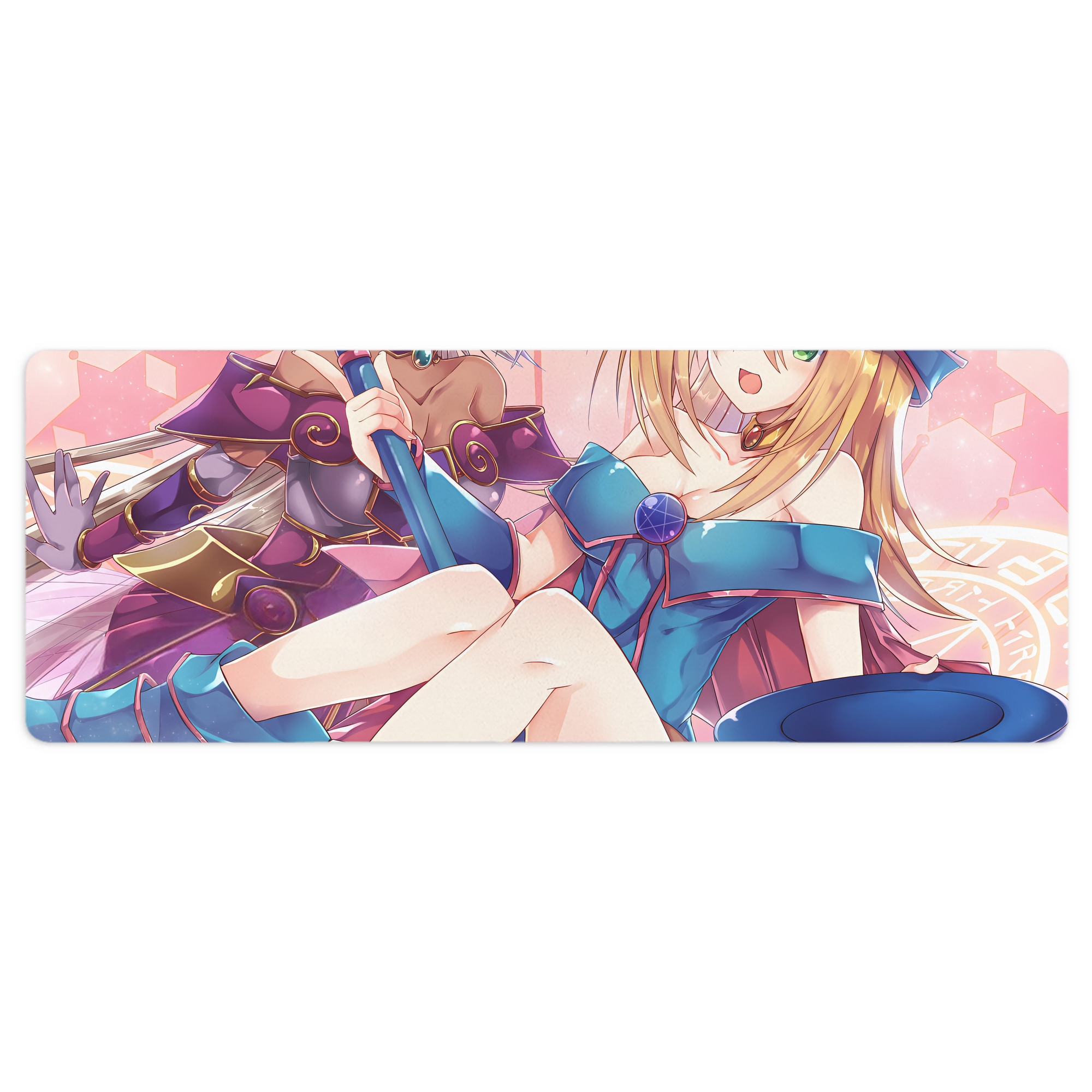 （画像用） 遊☆戯☆王 Yu-Gi-Oh! ステッチ加工 大判デスクマット／滑り止めマウスパッド