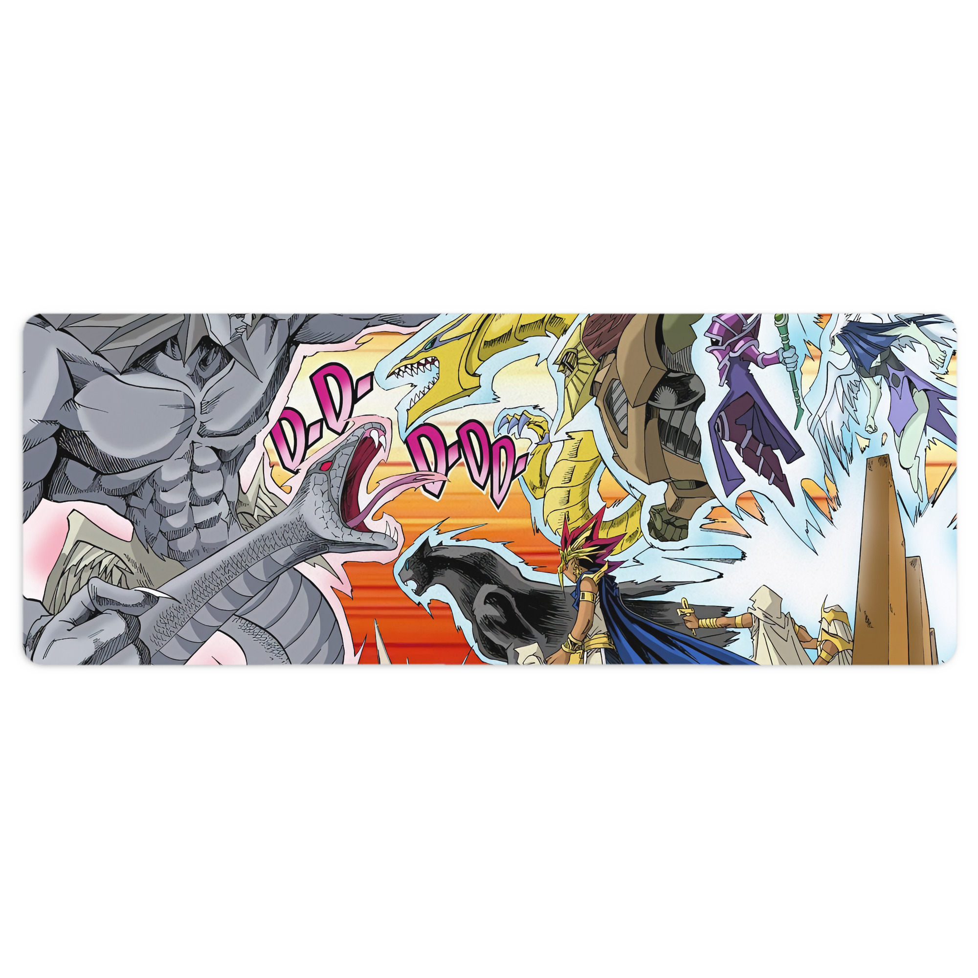 （画像用） 遊☆戯☆王 Yu-Gi-Oh! ステッチ加工 大判デスクマット／滑り止めマウスパッド