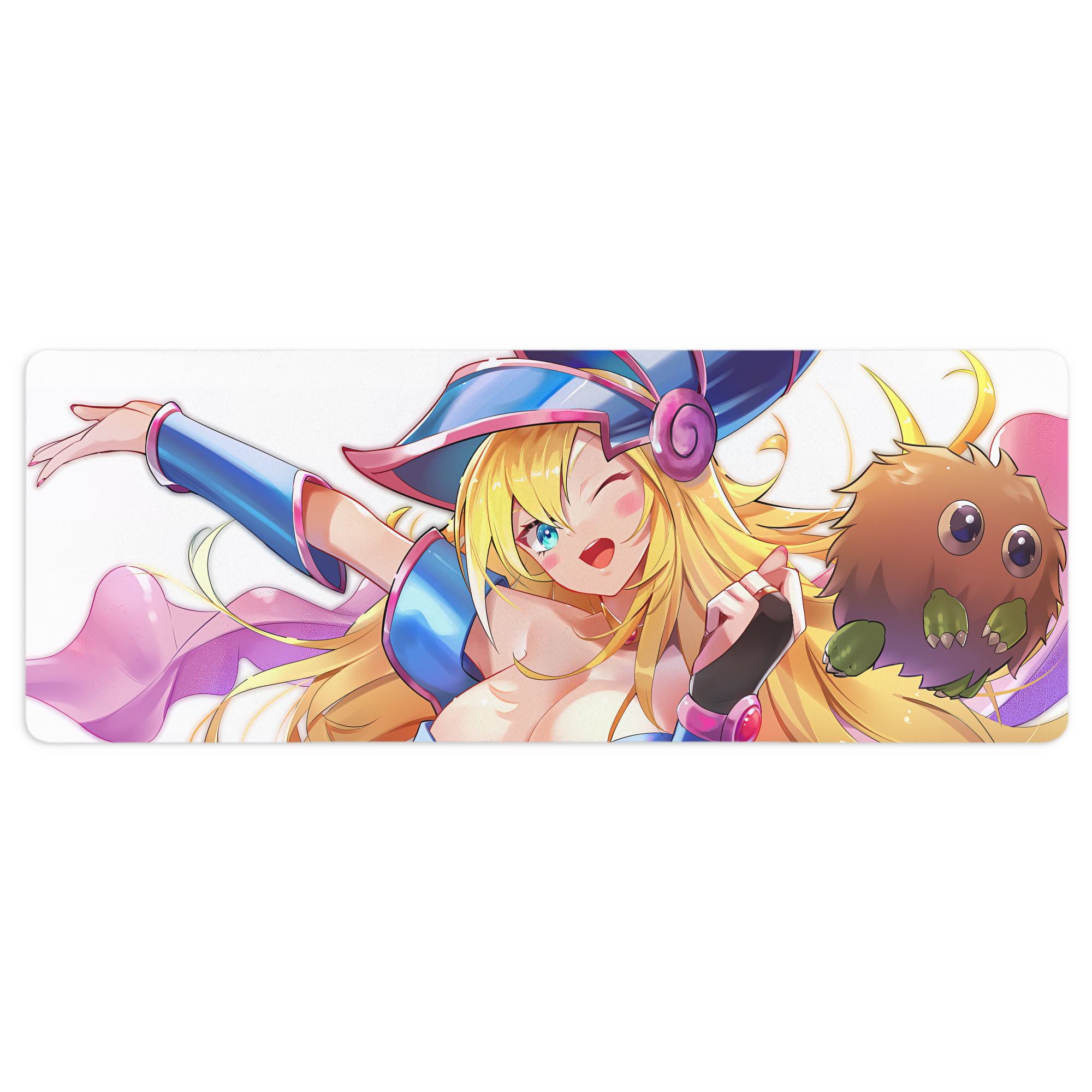 （画像用） 遊☆戯☆王 Yu-Gi-Oh! ステッチ加工 大判デスクマット／滑り止めマウスパッド
