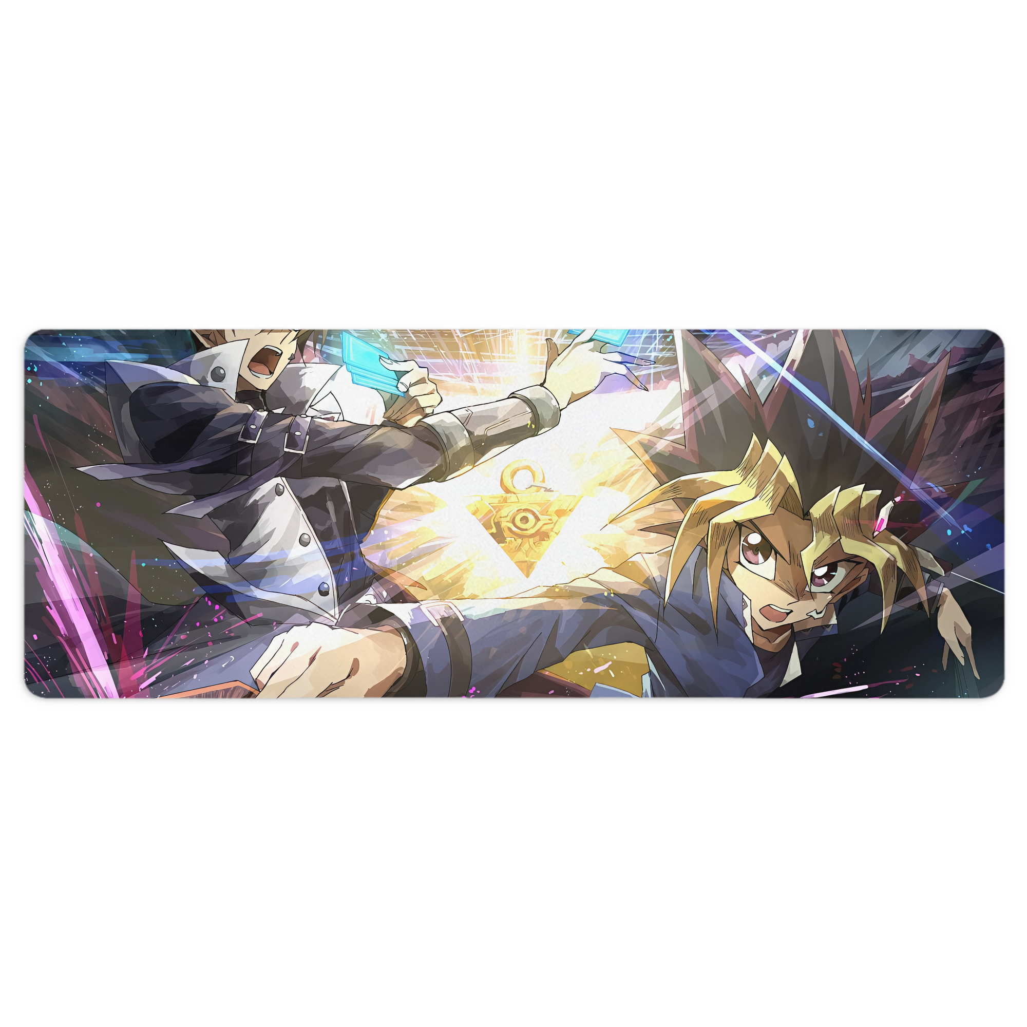 （画像用） 遊☆戯☆王 Yu-Gi-Oh! ステッチ加工 大判デスクマット／滑り止めマウスパッド