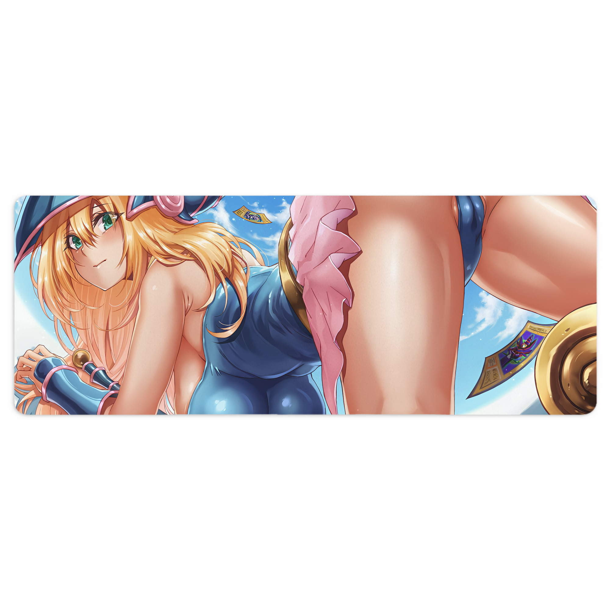 （画像用） 遊☆戯☆王 Yu-Gi-Oh! ステッチ加工 大判デスクマット／滑り止めマウスパッド