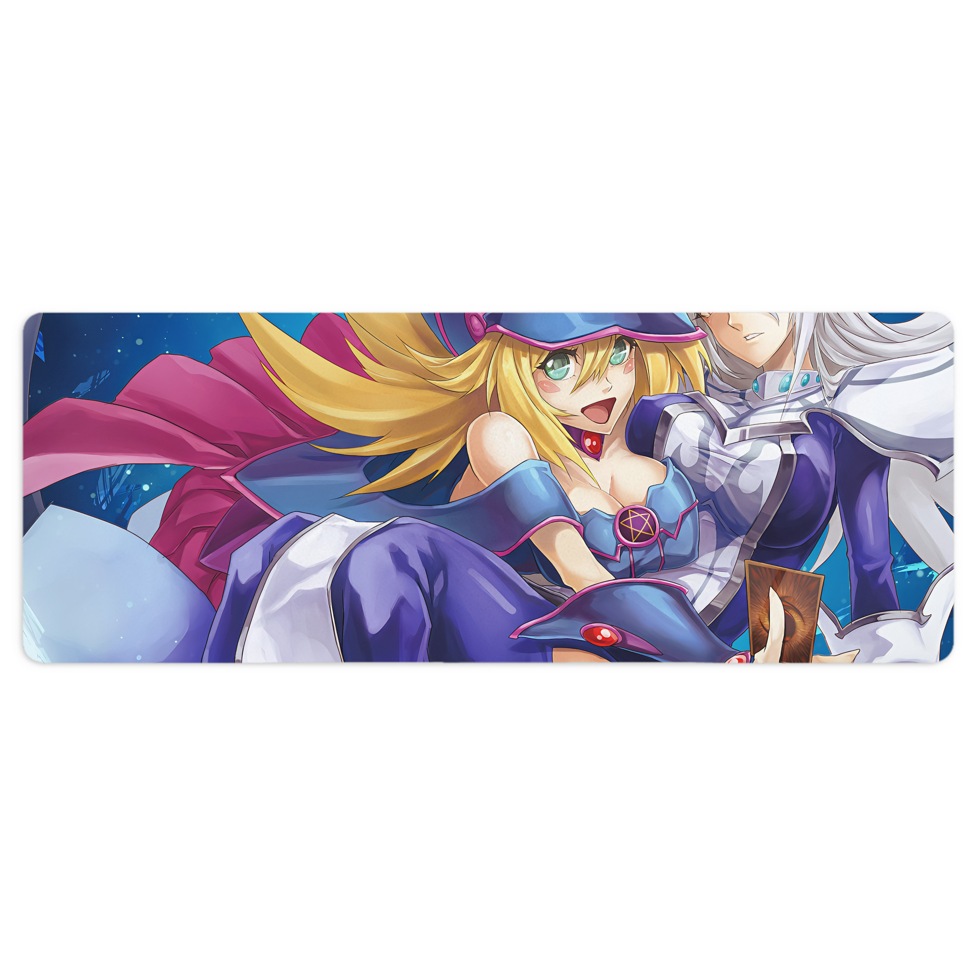 （画像用） 遊☆戯☆王 Yu-Gi-Oh! ステッチ加工 大判デスクマット／滑り止めマウスパッド