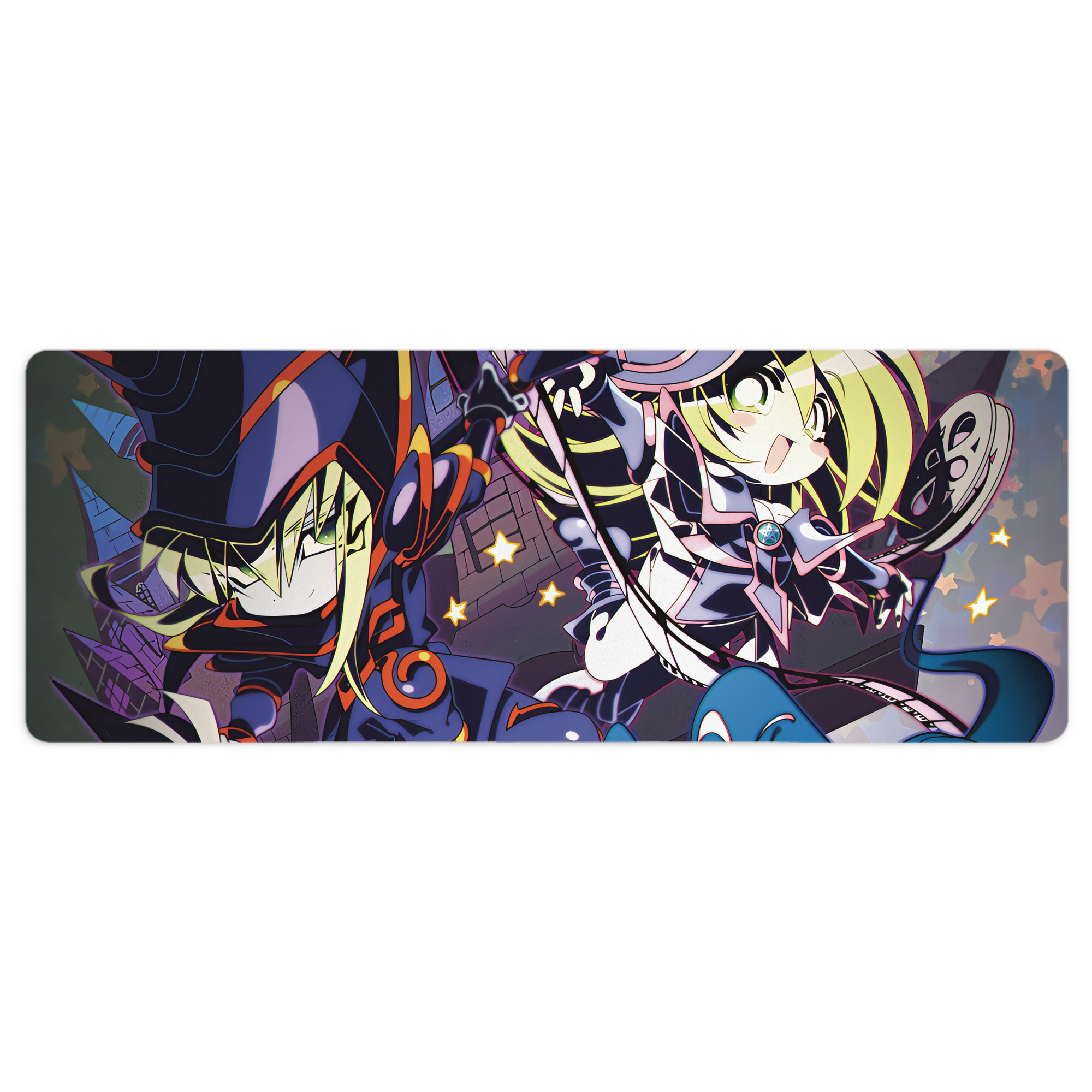 （画像用） 遊☆戯☆王 Yu-Gi-Oh! ステッチ加工 大判デスクマット／滑り止めマウスパッド