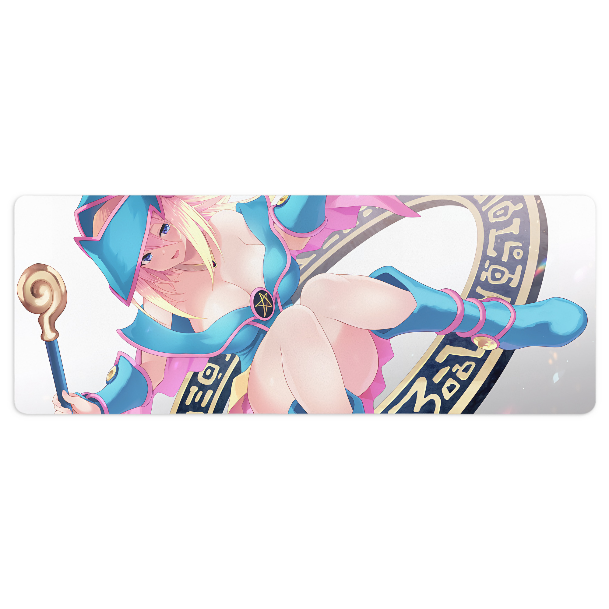 （画像用） 遊☆戯☆王 Yu-Gi-Oh! ステッチ加工 大判デスクマット／滑り止めマウスパッド
