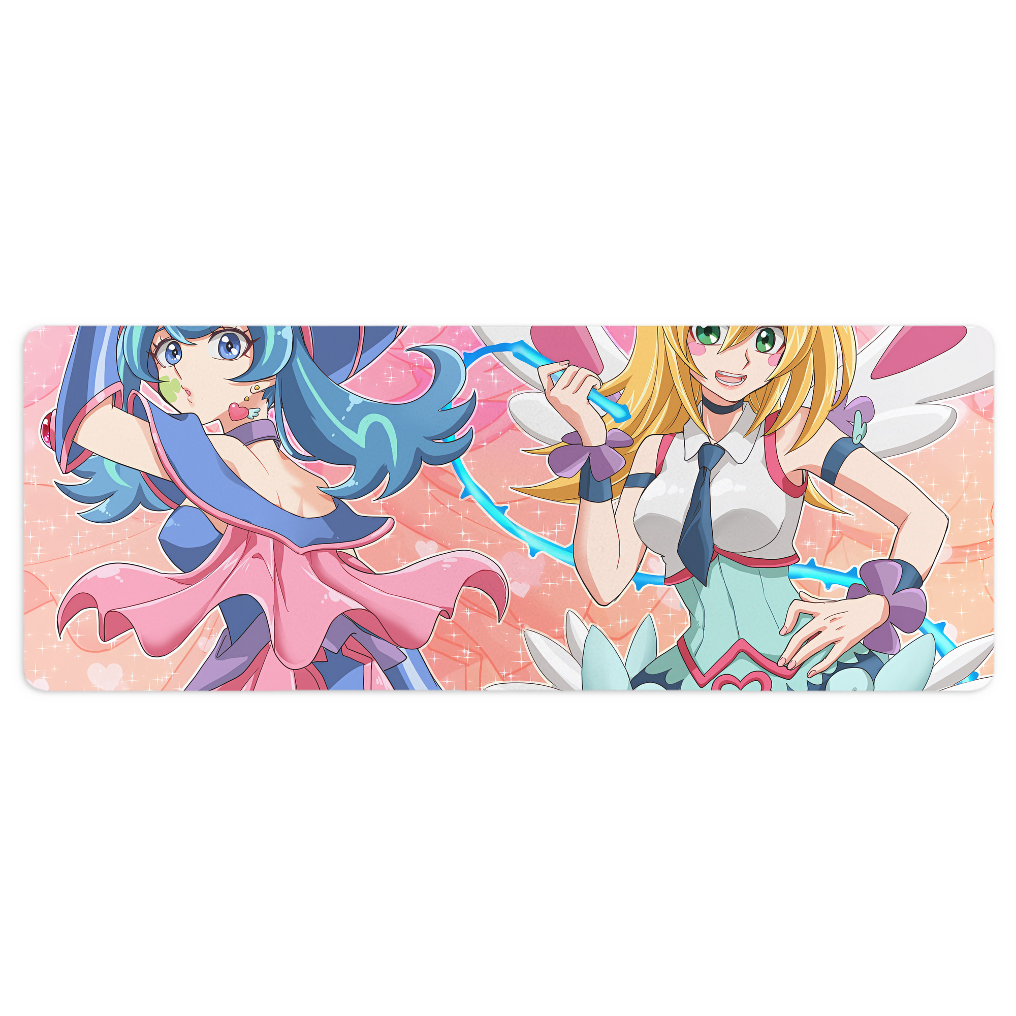 （画像用） 遊☆戯☆王 Yu-Gi-Oh! ステッチ加工 大判デスクマット／滑り止めマウスパッド