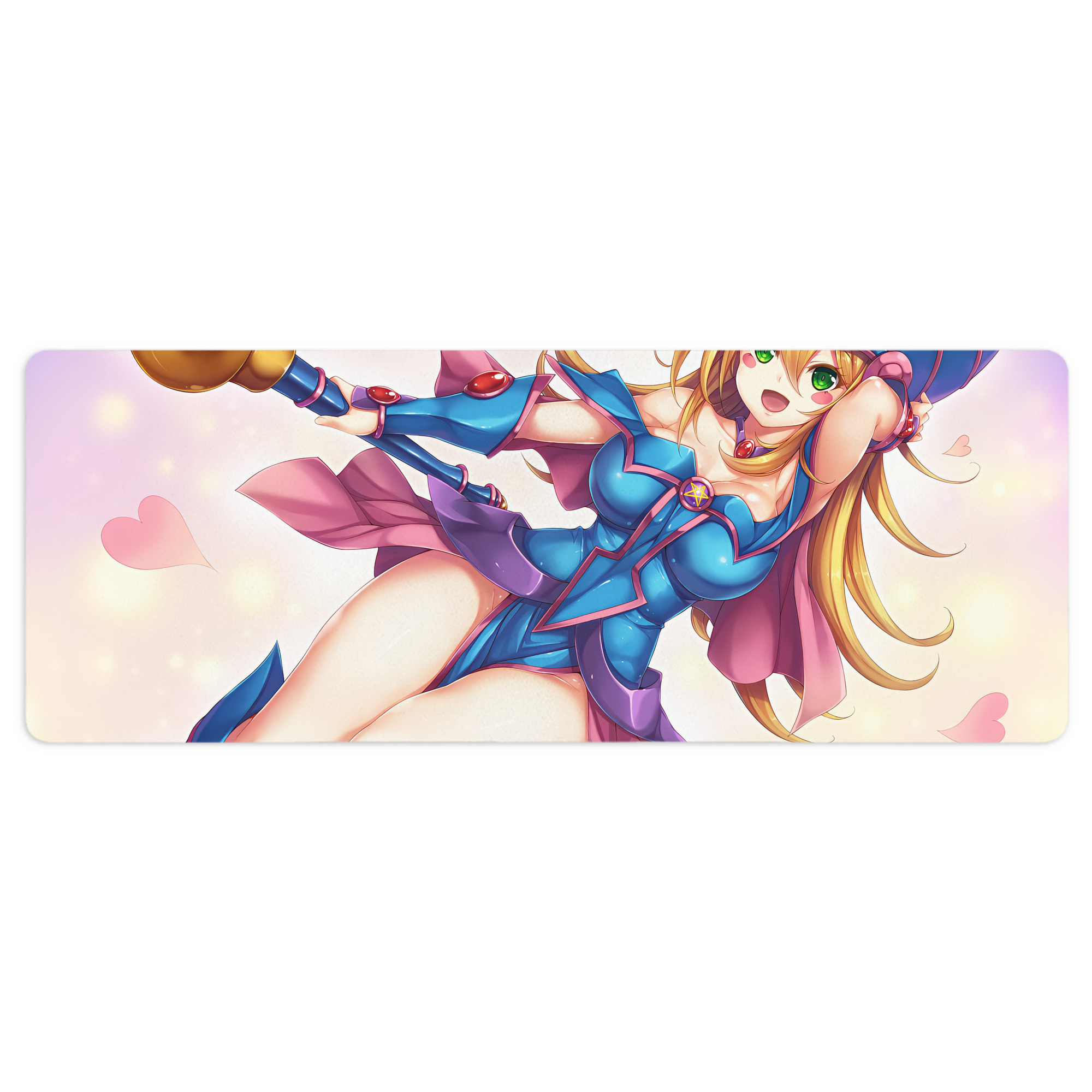 （画像用） 遊☆戯☆王 Yu-Gi-Oh! ステッチ加工 大判デスクマット／滑り止めマウスパッド