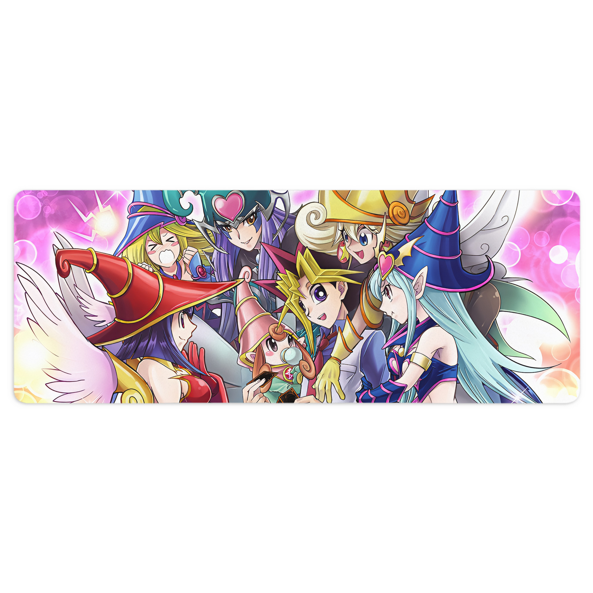 （画像用） 遊☆戯☆王 Yu-Gi-Oh! ステッチ加工 大判デスクマット／滑り止めマウスパッド