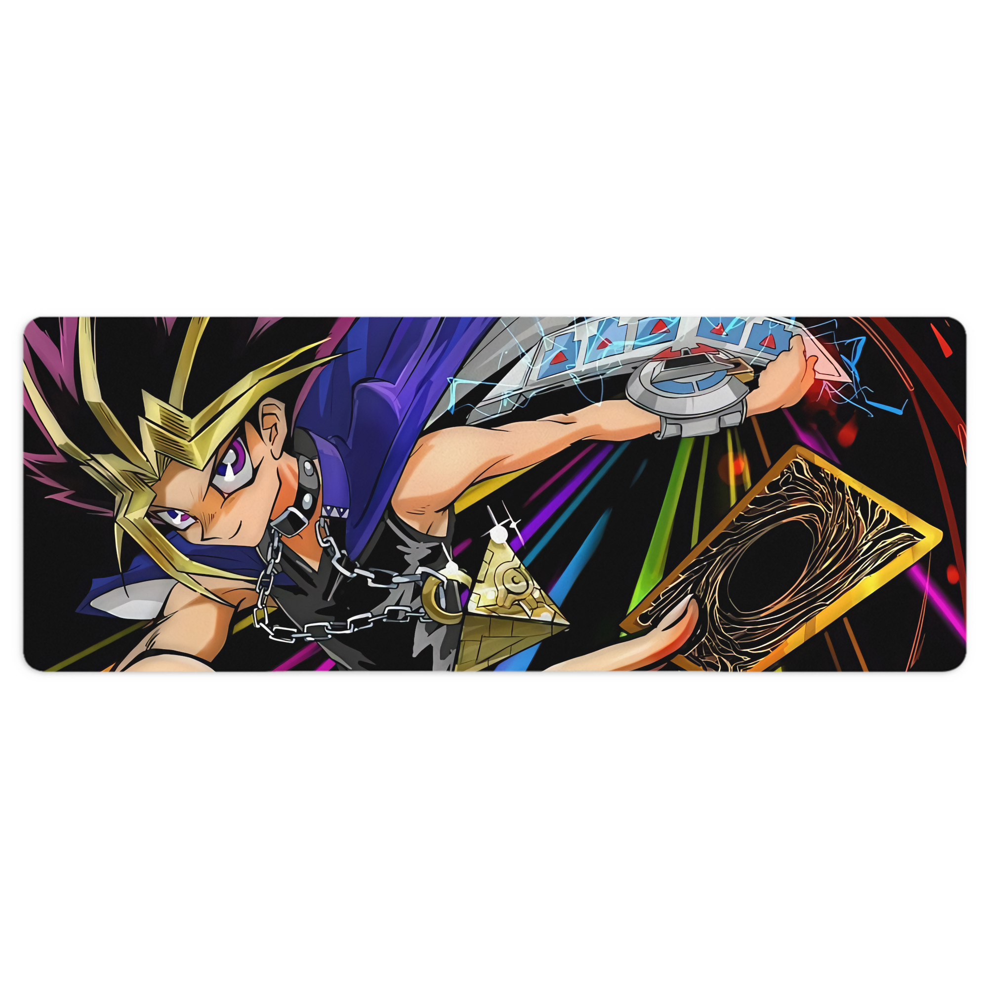 （画像用） 遊☆戯☆王 Yu-Gi-Oh! ステッチ加工 大判デスクマット／滑り止めマウスパッド