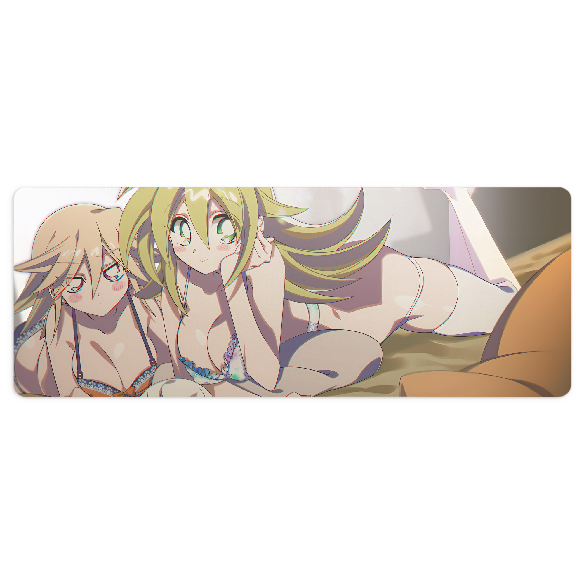 （画像用） 遊☆戯☆王 Yu-Gi-Oh! ステッチ加工 大判デスクマット／滑り止めマウスパッド