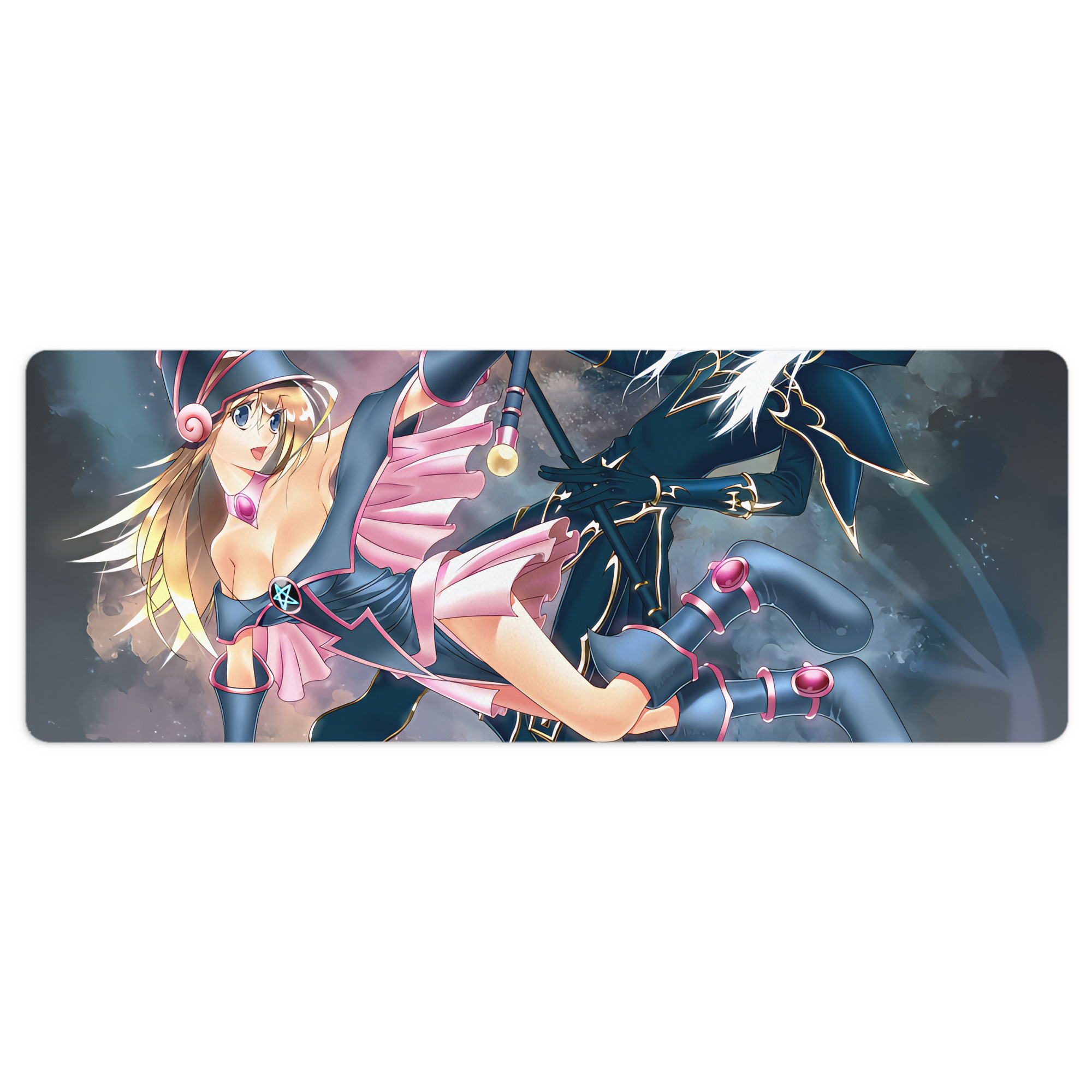 （画像用） 遊☆戯☆王 Yu-Gi-Oh! ステッチ加工 大判デスクマット／滑り止めマウスパッド