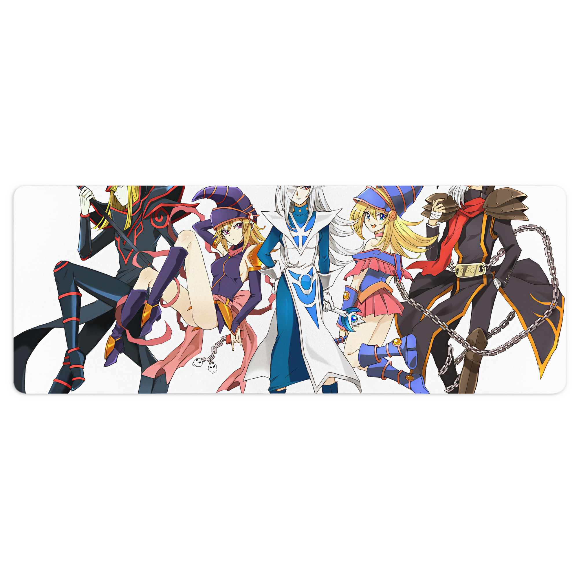 （画像用） 遊☆戯☆王 Yu-Gi-Oh! ステッチ加工 大判デスクマット／滑り止めマウスパッド