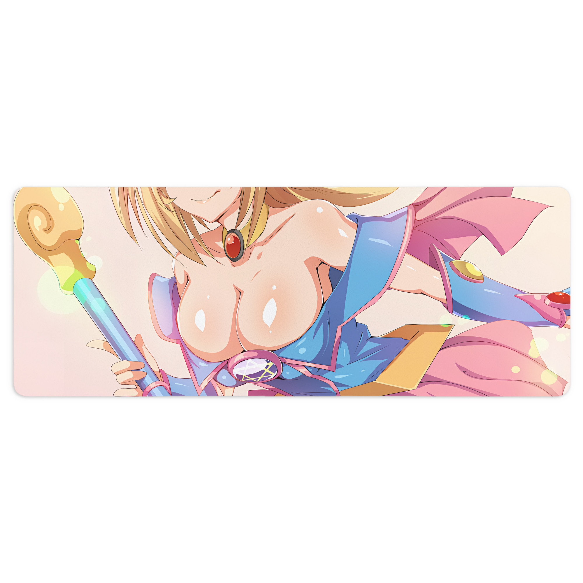 （画像用） 遊☆戯☆王 Yu-Gi-Oh! ステッチ加工 大判デスクマット／滑り止めマウスパッド