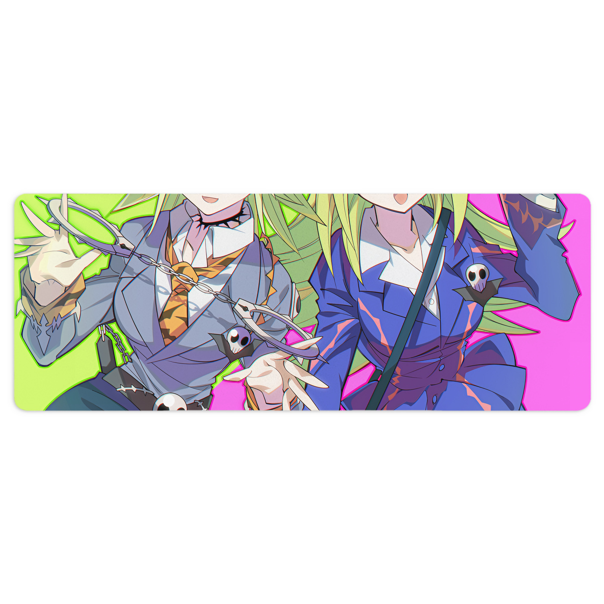 （画像用） 遊☆戯☆王 Yu-Gi-Oh! ステッチ加工 大判デスクマット／滑り止めマウスパッド