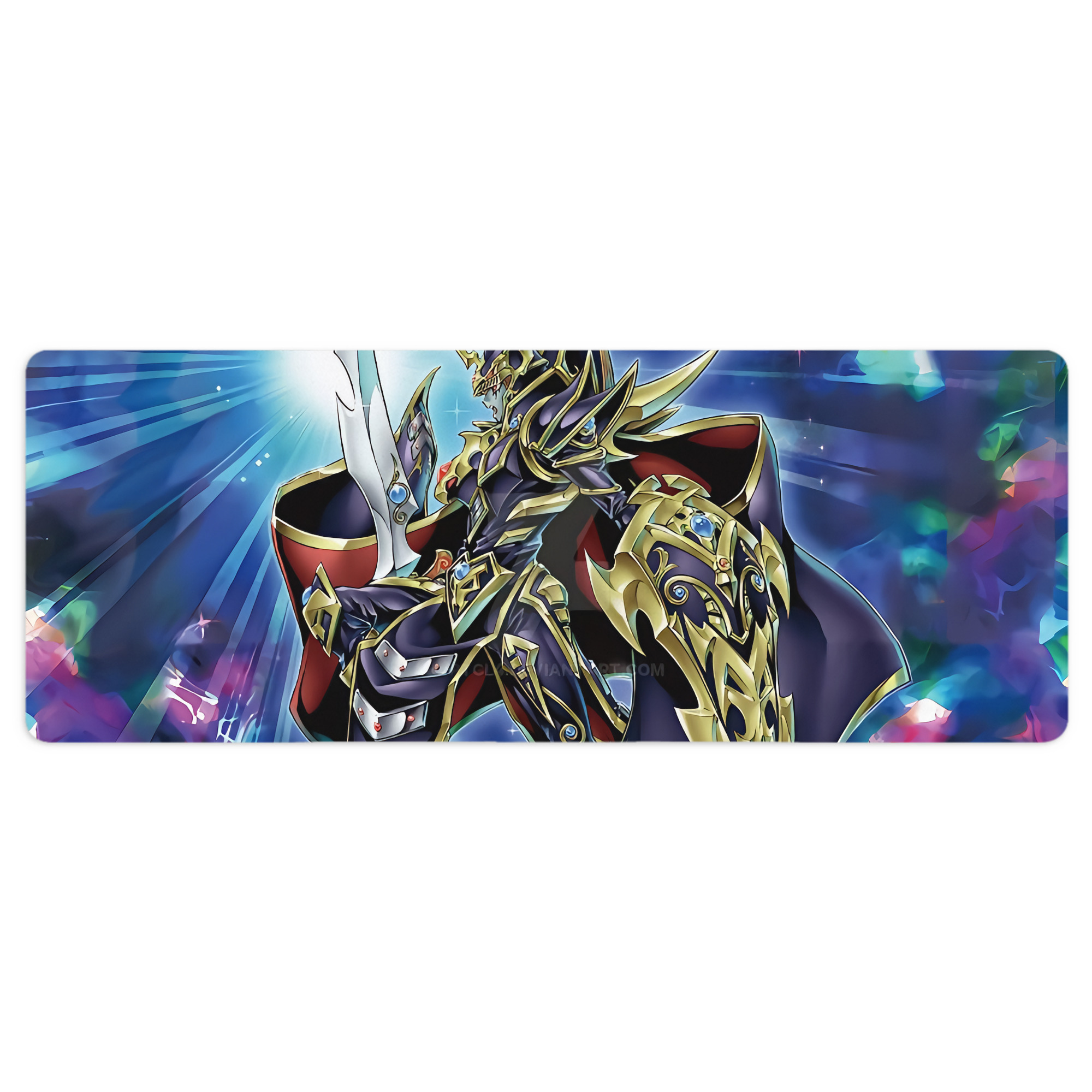 （画像用） 遊☆戯☆王 Yu-Gi-Oh! ステッチ加工 大判デスクマット／滑り止めマウスパッド