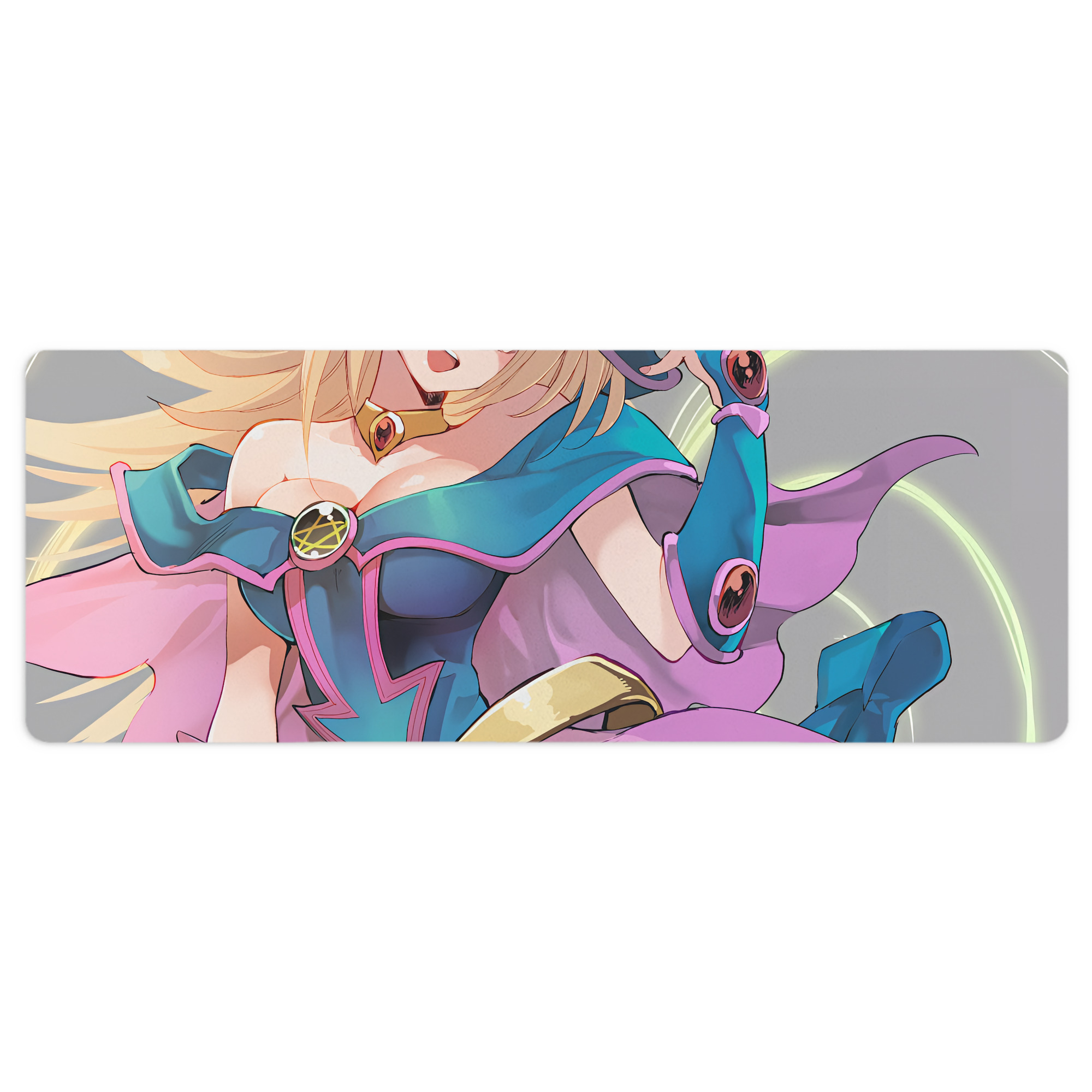（画像用） 遊☆戯☆王 Yu-Gi-Oh! ステッチ加工 大判デスクマット／滑り止めマウスパッド