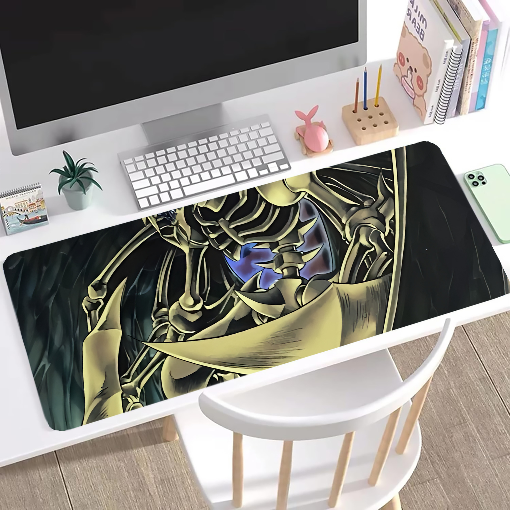 （画像用） 遊☆戯☆王 Yu-Gi-Oh! ステッチ加工 大判デスクマット／滑り止めマウスパッド