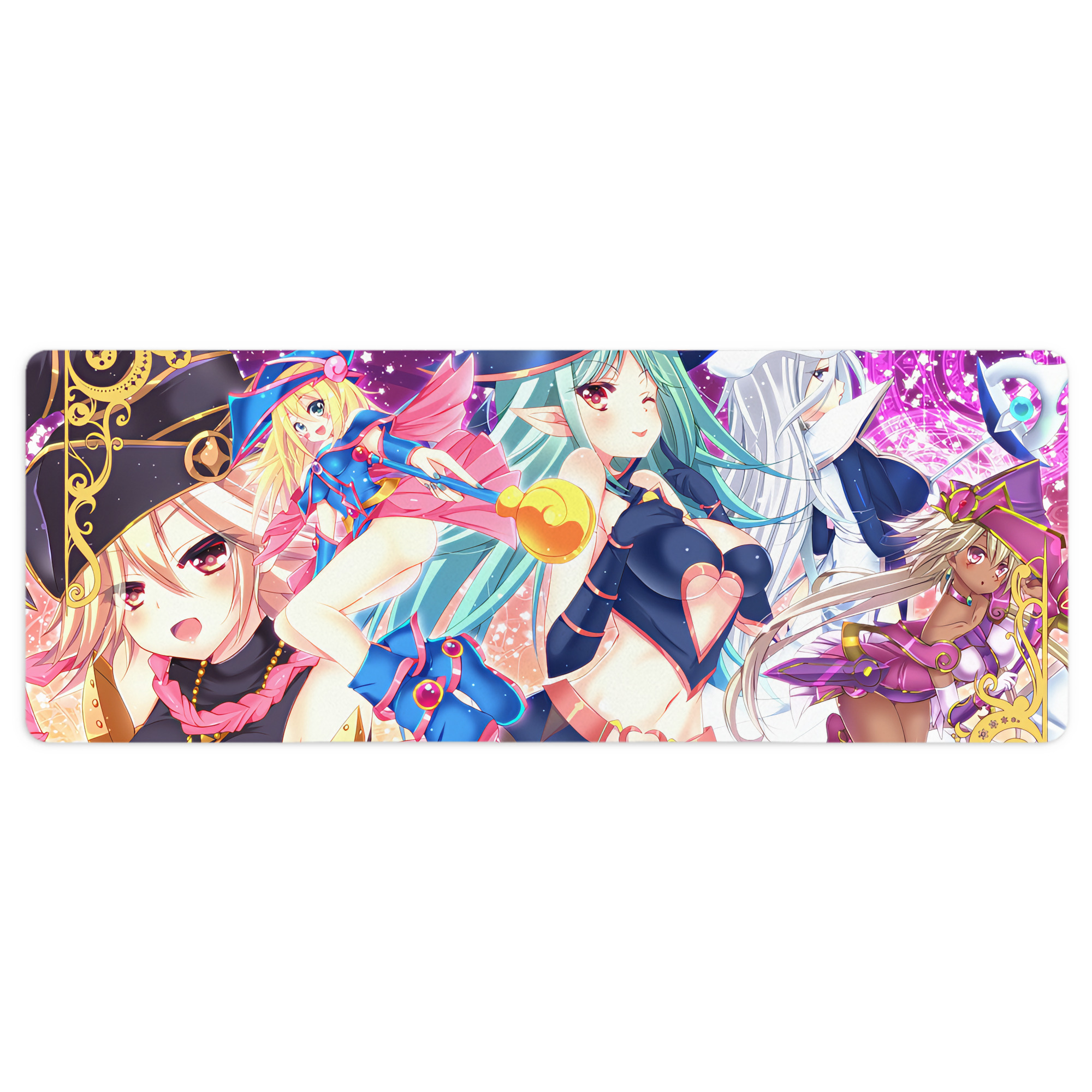 （画像用） 遊☆戯☆王 Yu-Gi-Oh! ステッチ加工 大判デスクマット／滑り止めマウスパッド