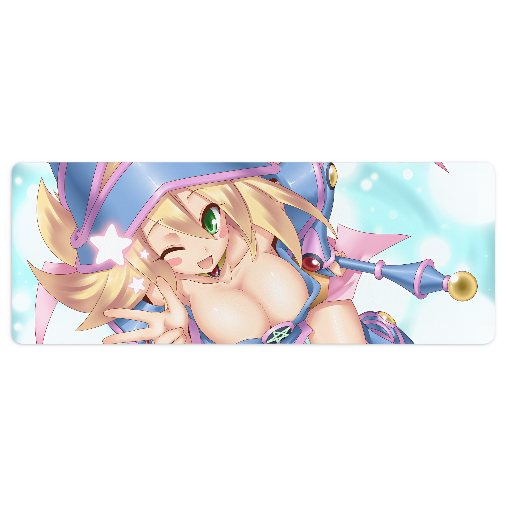 （画像用） 遊☆戯☆王 Yu-Gi-Oh! ステッチ加工 大判デスクマット／滑り止めマウスパッド
