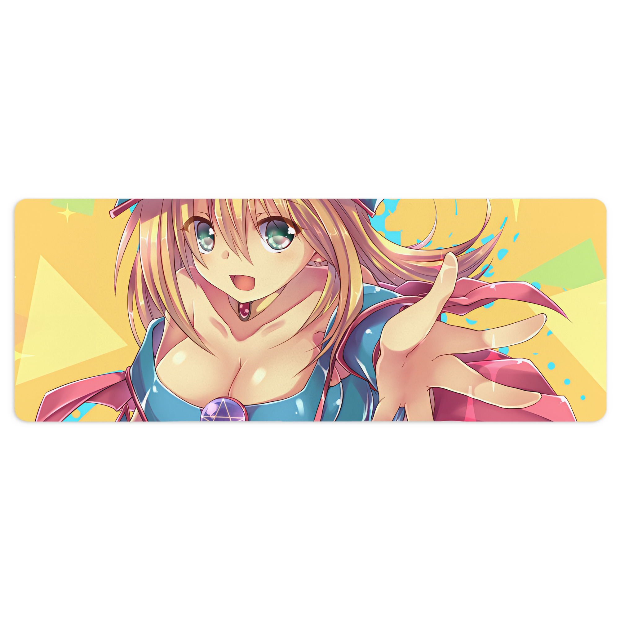 （画像用） 遊☆戯☆王 Yu-Gi-Oh! ステッチ加工 大判デスクマット／滑り止めマウスパッド