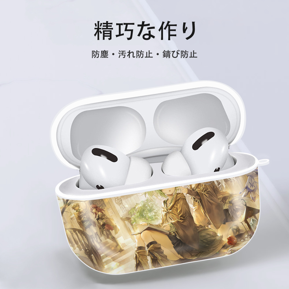 遊☆戯☆王 Yu-Gi-Oh! 【AirPods Pro用】ハードシェル保護ケース 耐衝撃・防指紋・カラビナ付き商品仕様