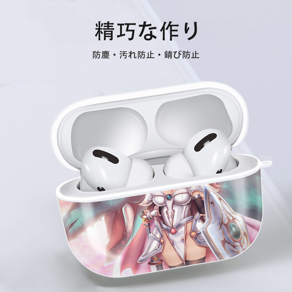 遊☆戯☆王 Yu-Gi-Oh! 【AirPods Pro用】ハードシェル保護ケース 耐衝撃・防指紋・カラビナ付き商品仕様