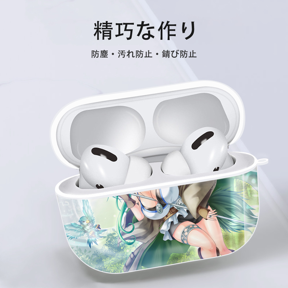 遊☆戯☆王 Yu-Gi-Oh! 【AirPods Pro用】ハードシェル保護ケース 耐衝撃・防指紋・カラビナ付き商品仕様