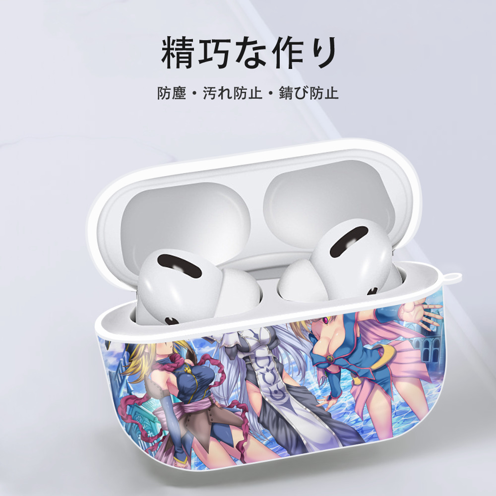 遊☆戯☆王 Yu-Gi-Oh! 【AirPods Pro用】ハードシェル保護ケース 耐衝撃・防指紋・カラビナ付き商品仕様