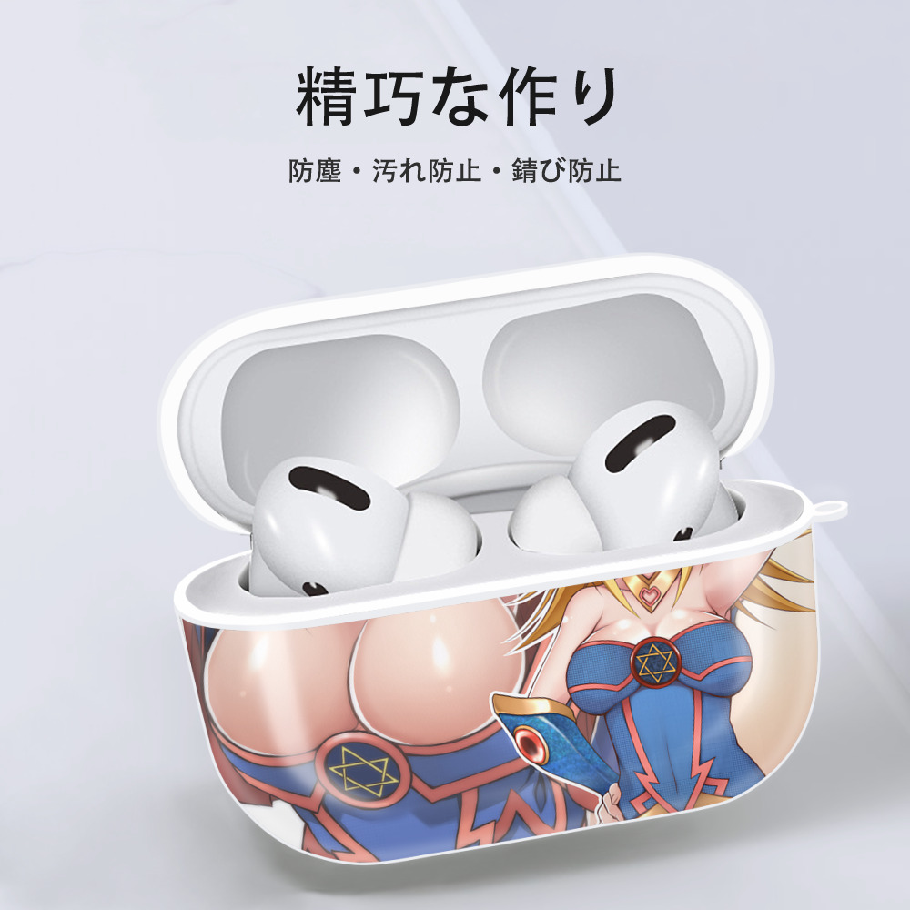 遊☆戯☆王 Yu-Gi-Oh! 【AirPods Pro用】ハードシェル保護ケース 耐衝撃・防指紋・カラビナ付き商品仕様