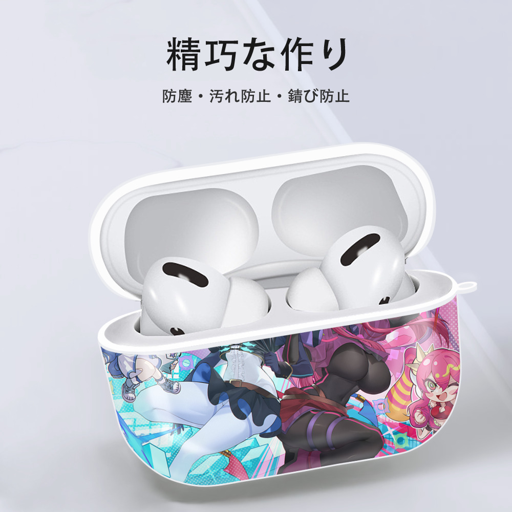 遊☆戯☆王 Yu-Gi-Oh! 【AirPods Pro用】ハードシェル保護ケース 耐衝撃・防指紋・カラビナ付き商品仕様