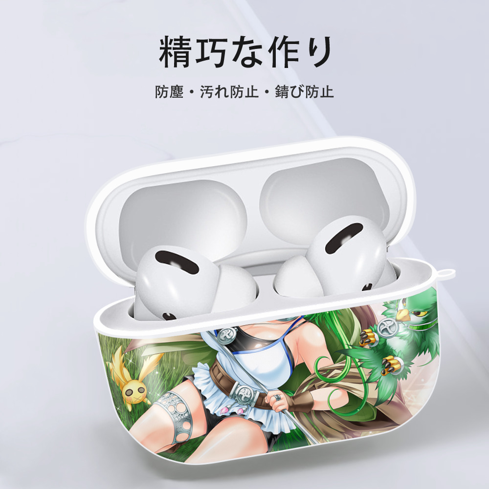 遊☆戯☆王 Yu-Gi-Oh! 【AirPods Pro用】ハードシェル保護ケース 耐衝撃・防指紋・カラビナ付き商品仕様