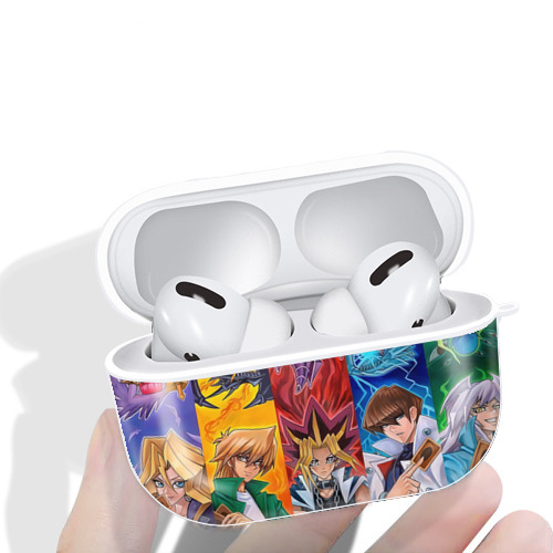 遊☆戯☆王 Yu-Gi-Oh! 【AirPods Pro用】ハードシェル保護ケース 耐衝撃・防指紋・カラビナ付き商品仕様