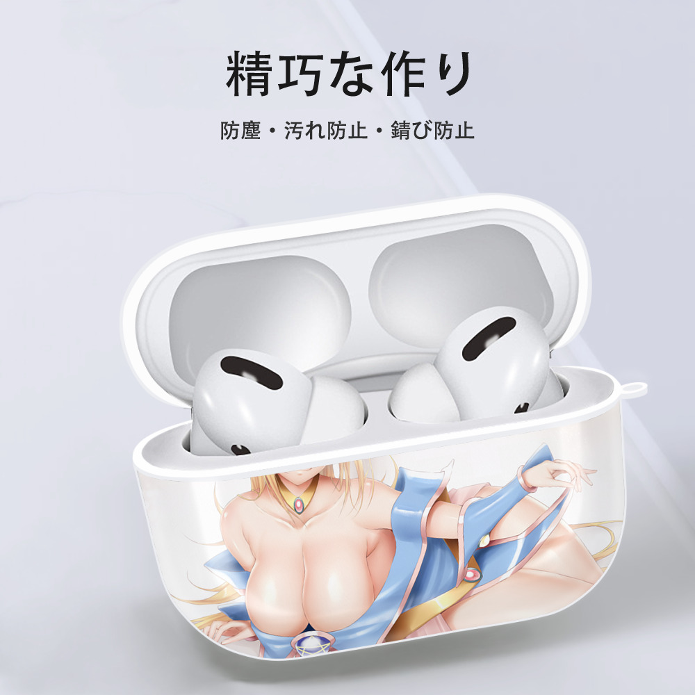 遊☆戯☆王 Yu-Gi-Oh! 【AirPods Pro用】ハードシェル保護ケース 耐衝撃・防指紋・カラビナ付き商品仕様