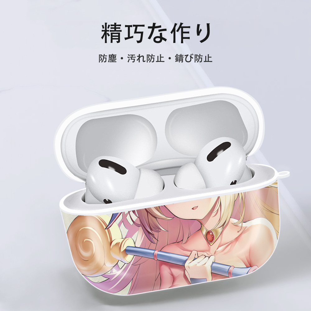 遊☆戯☆王 Yu-Gi-Oh! 【AirPods Pro用】ハードシェル保護ケース 耐衝撃・防指紋・カラビナ付き商品仕様