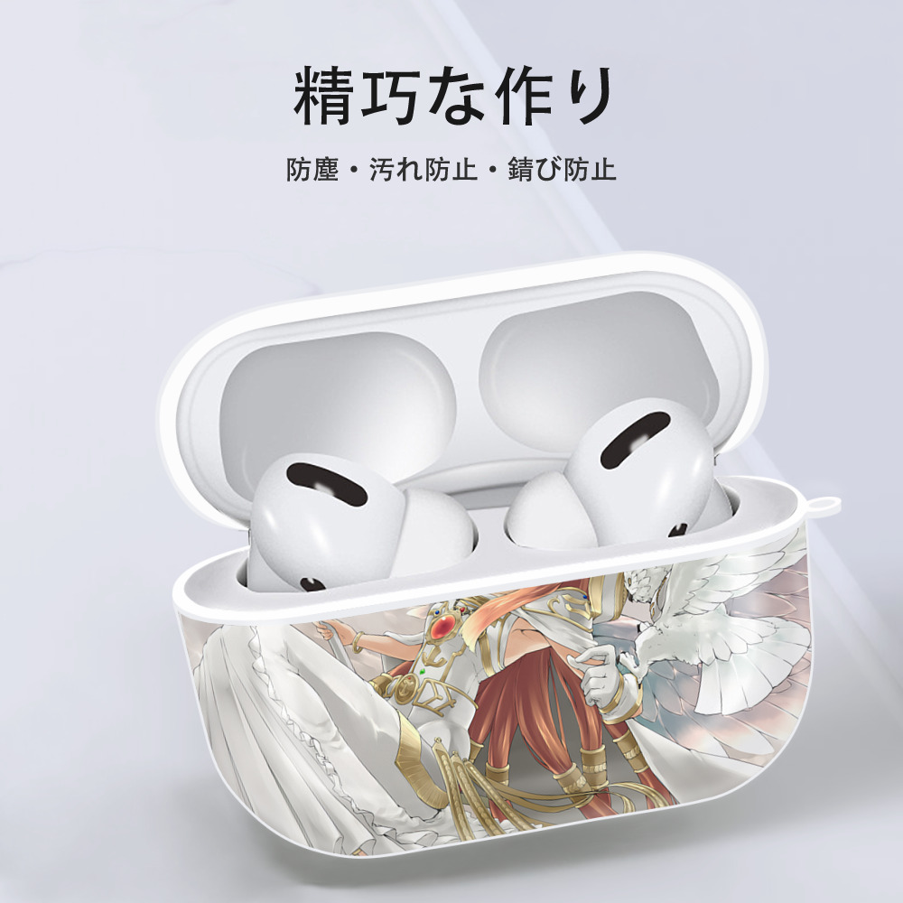遊☆戯☆王 Yu-Gi-Oh! 【AirPods Pro用】ハードシェル保護ケース 耐衝撃・防指紋・カラビナ付き商品仕様