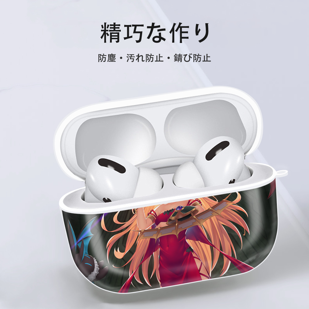 遊☆戯☆王 Yu-Gi-Oh! 【AirPods Pro用】ハードシェル保護ケース 耐衝撃・防指紋・カラビナ付き商品仕様
