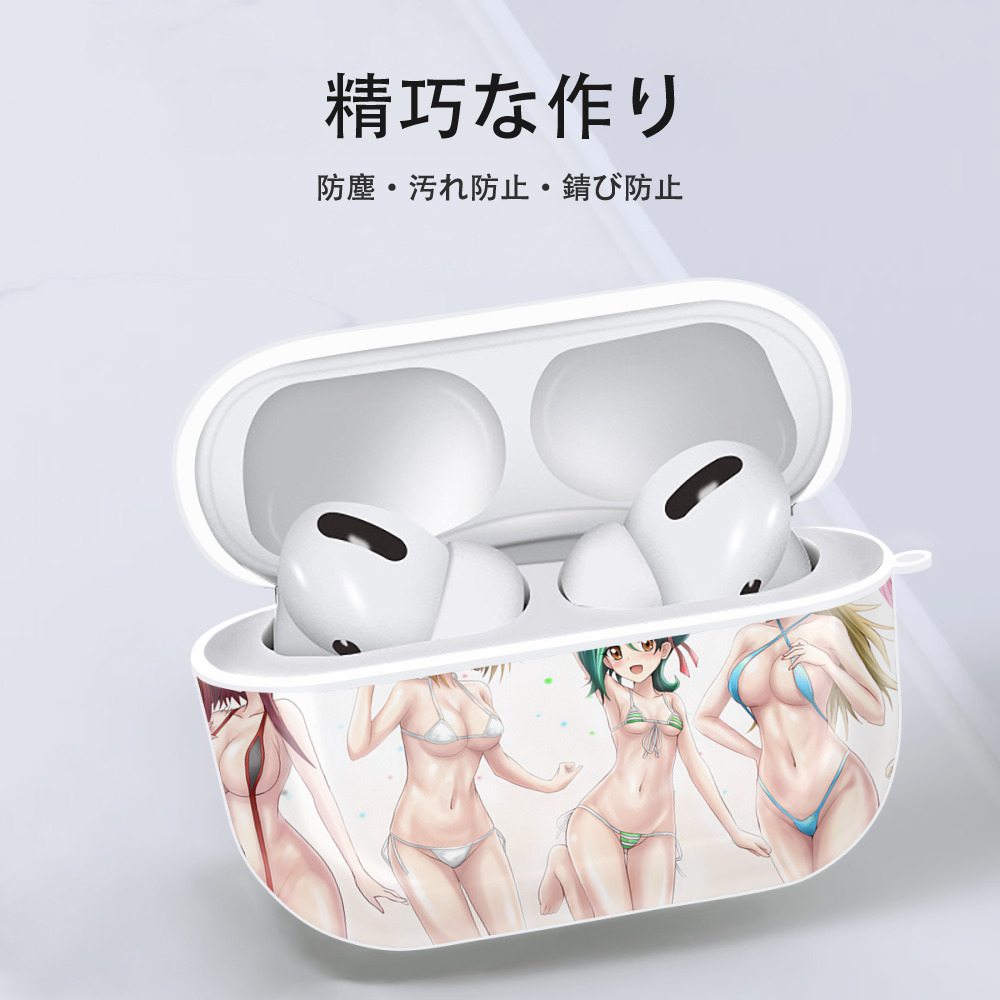 遊☆戯☆王 Yu-Gi-Oh! 【AirPods Pro用】ハードシェル保護ケース 耐衝撃・防指紋・カラビナ付き商品仕様