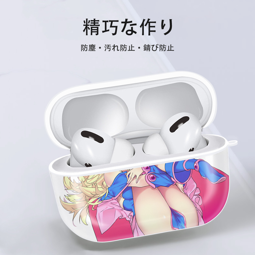 遊☆戯☆王 Yu-Gi-Oh! 【AirPods Pro用】ハードシェル保護ケース 耐衝撃・防指紋・カラビナ付き商品仕様
