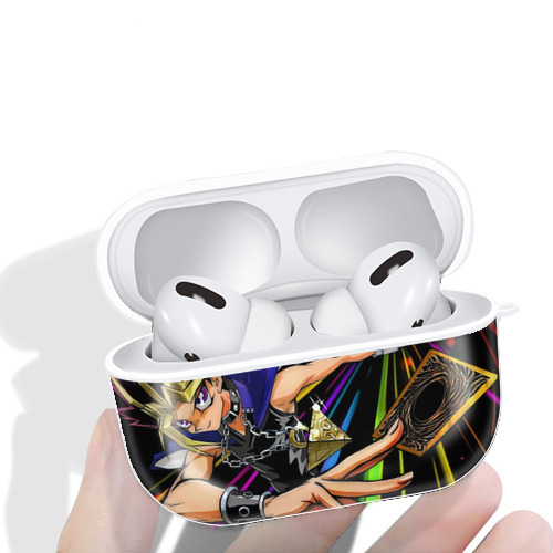 遊☆戯☆王 Yu-Gi-Oh! 【AirPods Pro用】ハードシェル保護ケース 耐衝撃・防指紋・カラビナ付き商品仕様